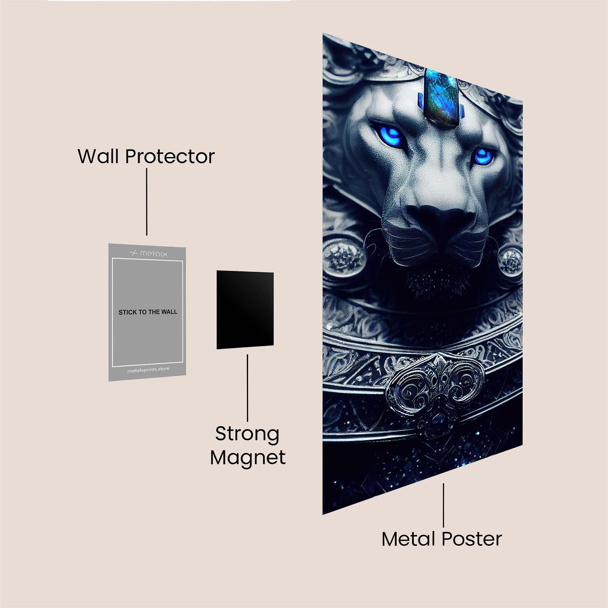 Lion Sovereign Safe Wall Magnetic / M