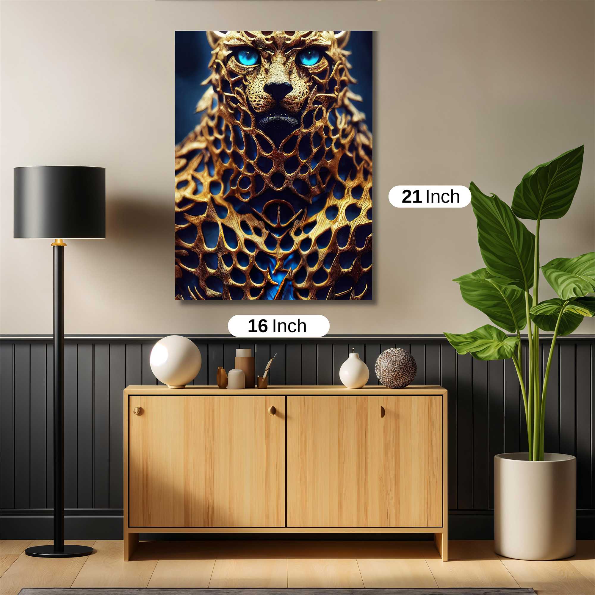 Leopard Enigma Safe Wall Magnetic / M