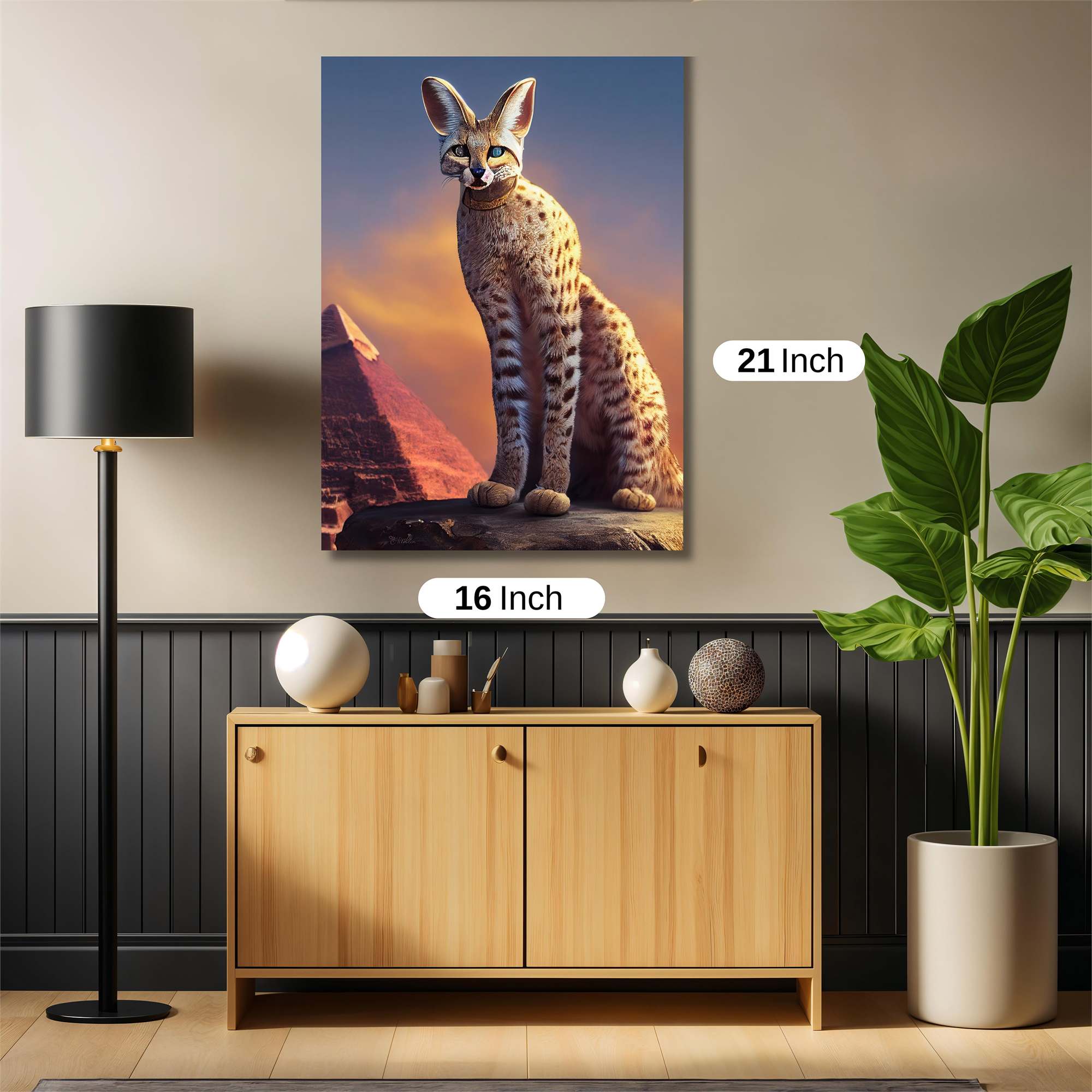 Serval Serenity Safe Wall Magnetic / M