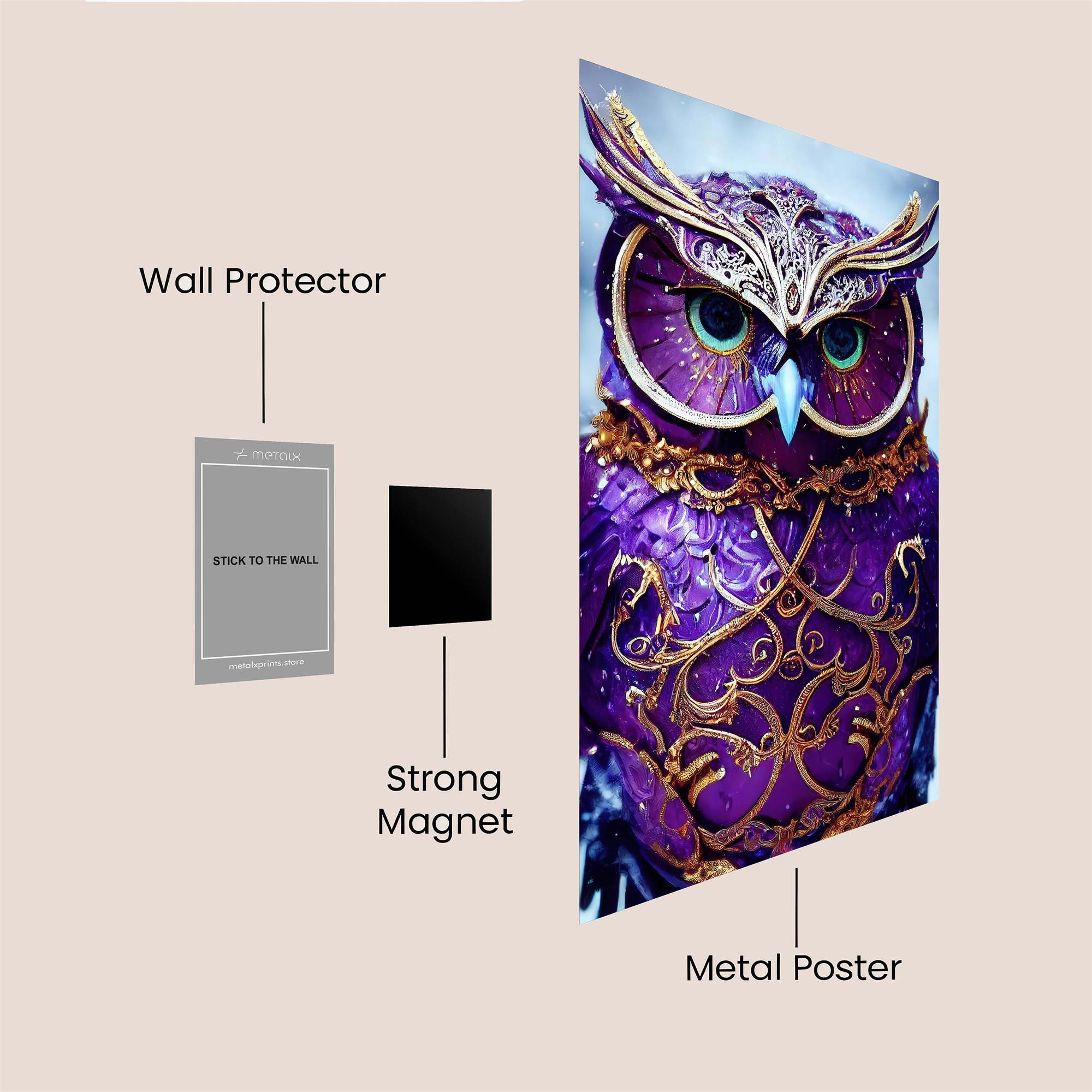 Regal Enigma Safe Wall Magnetic / M