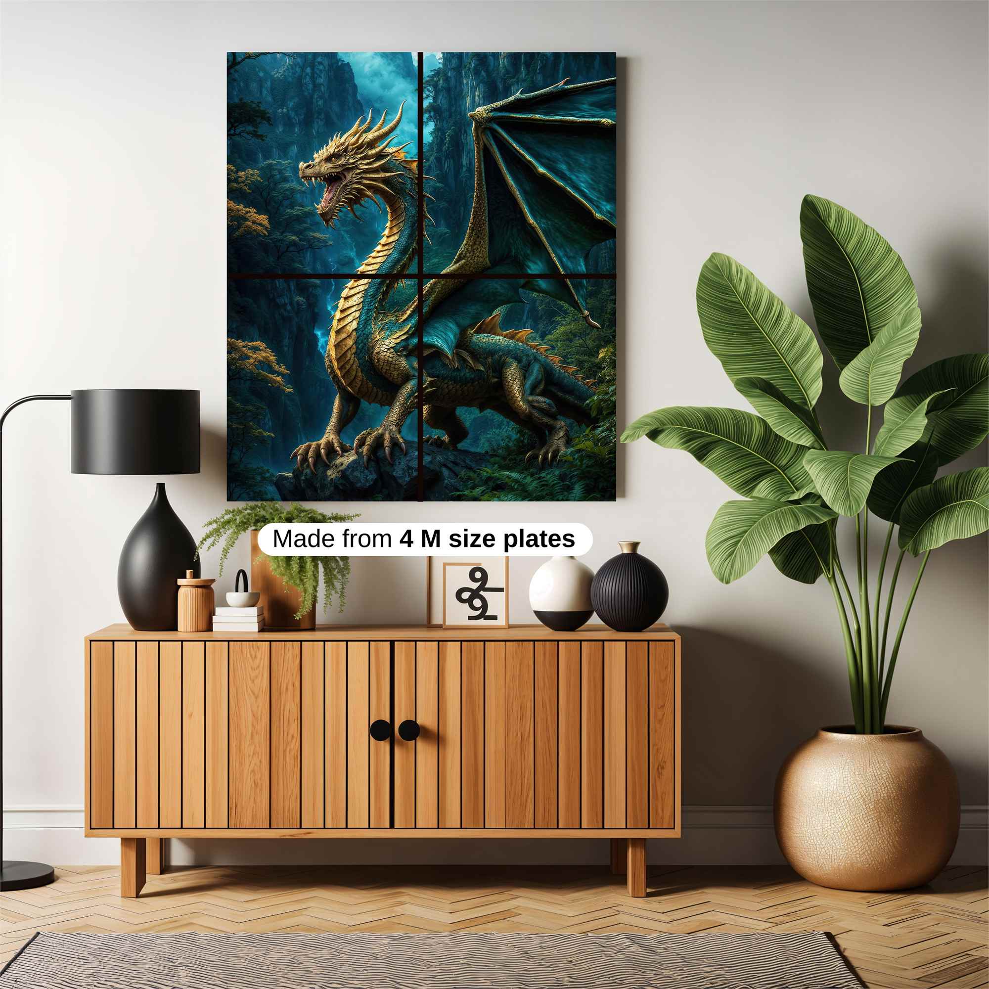 Dragon Majesty Safe Wall Magnetic / M