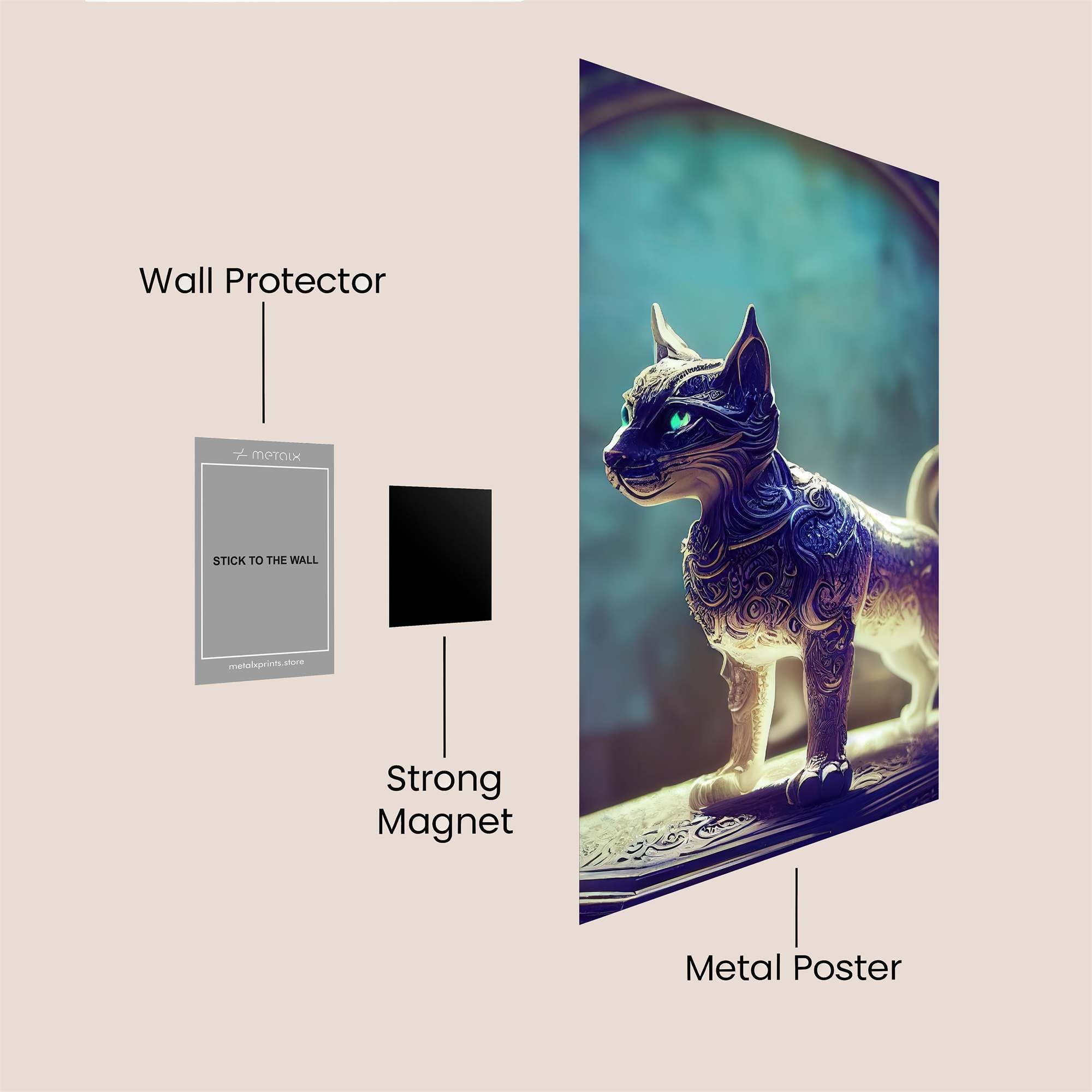 Mystic Elegance Safe Wall Magnetic / M