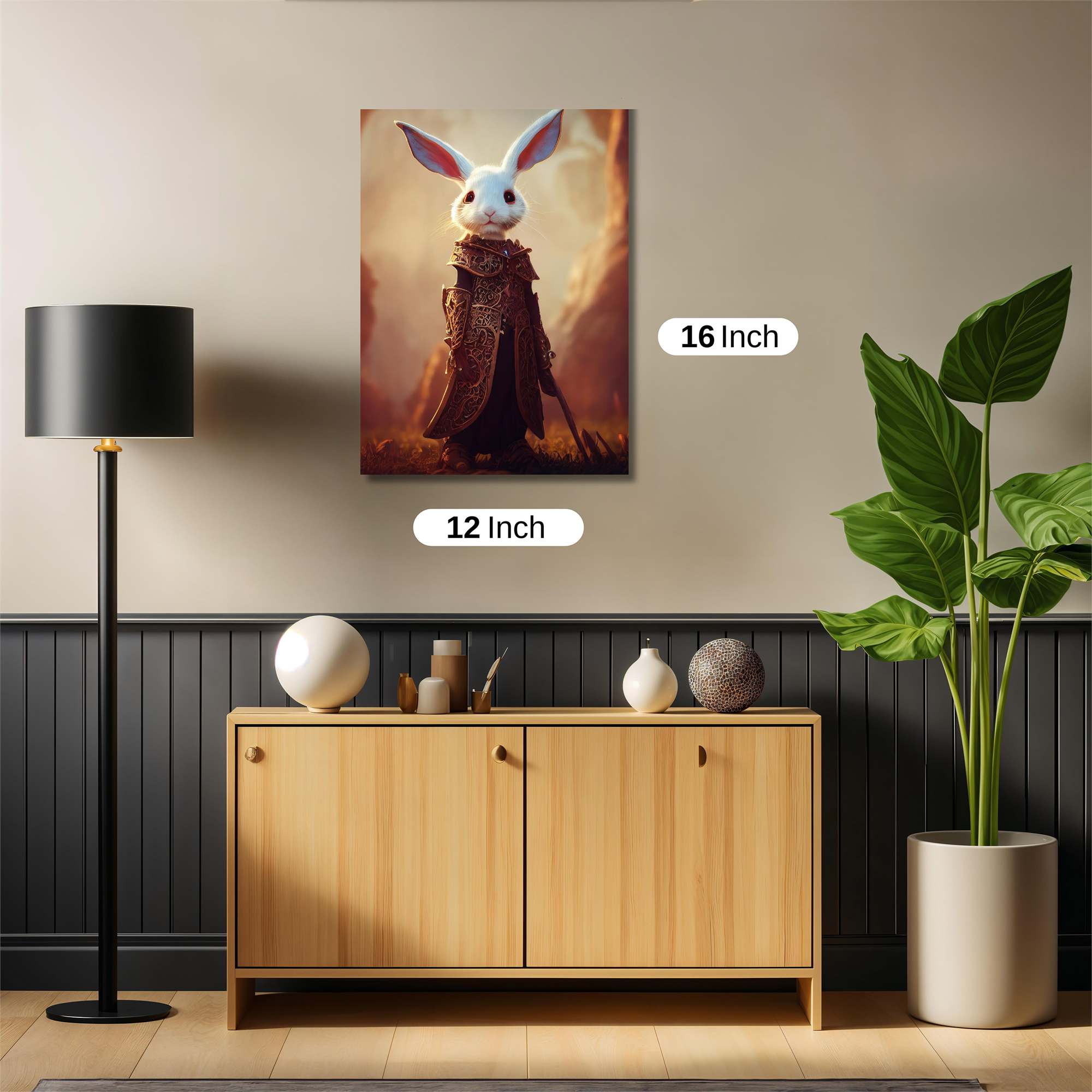 Knightly Rabbit Safe Wall Magnetic / M