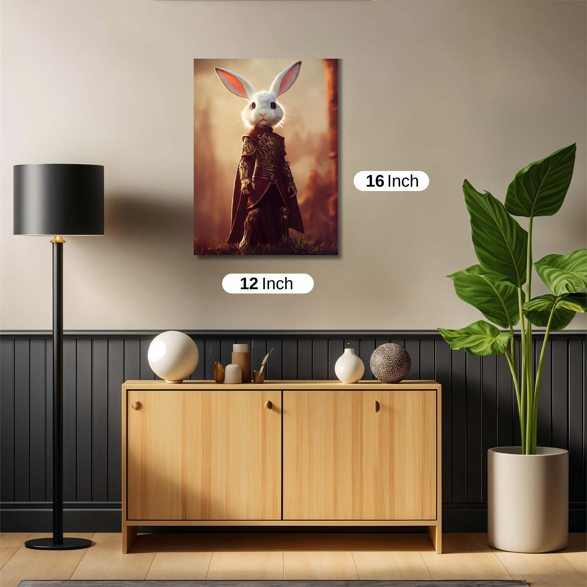 Knightly Rabbit Safe Wall Magnetic / M