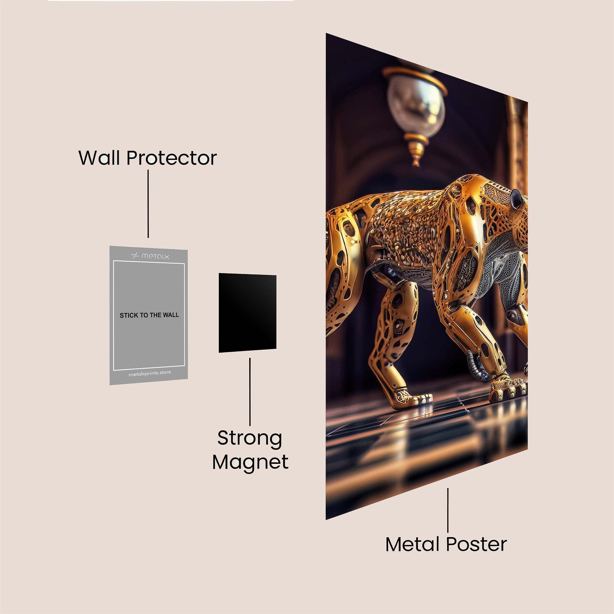 Mecha Majesty Safe Wall Magnetic / M