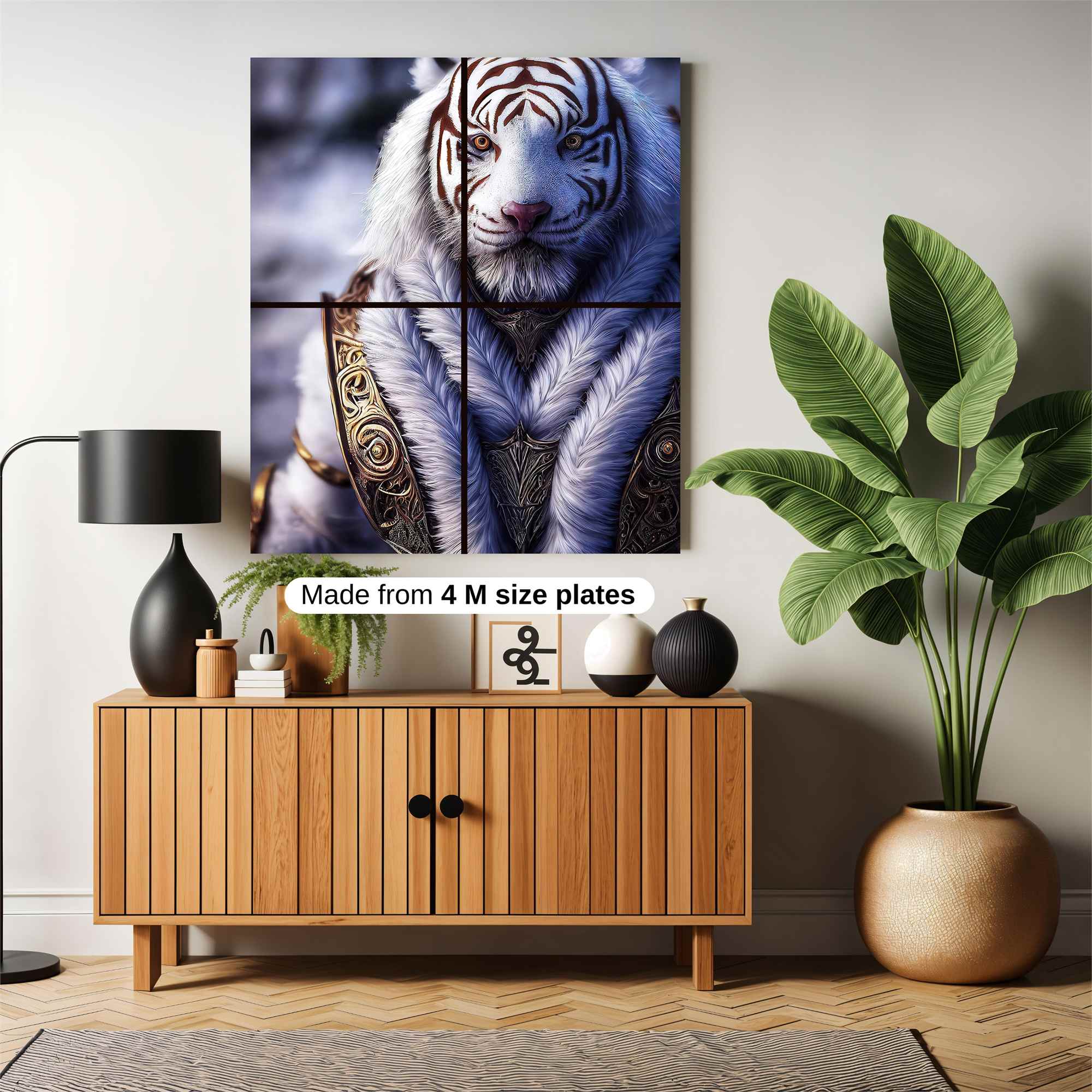 Tiger Majesty Safe Wall Magnetic / M