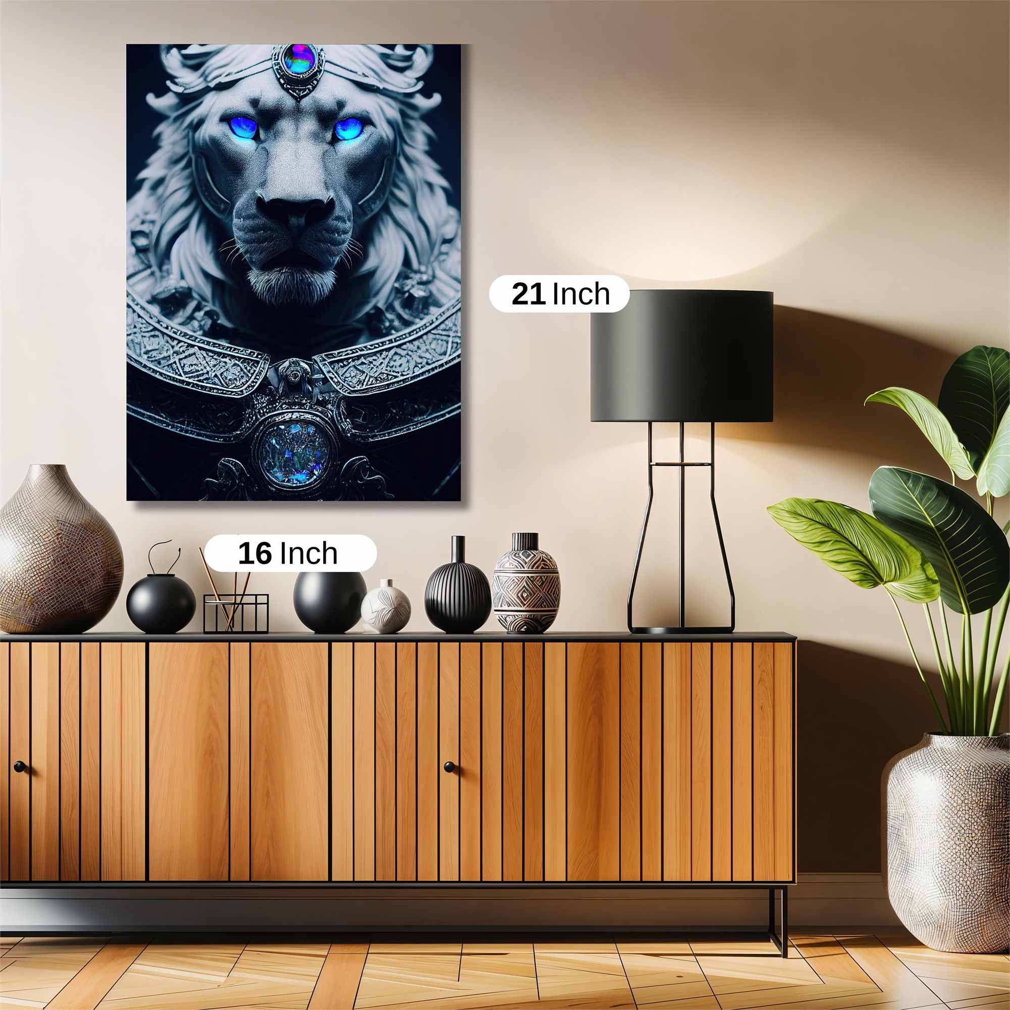 Lion Majesty Safe Wall Magnetic / M