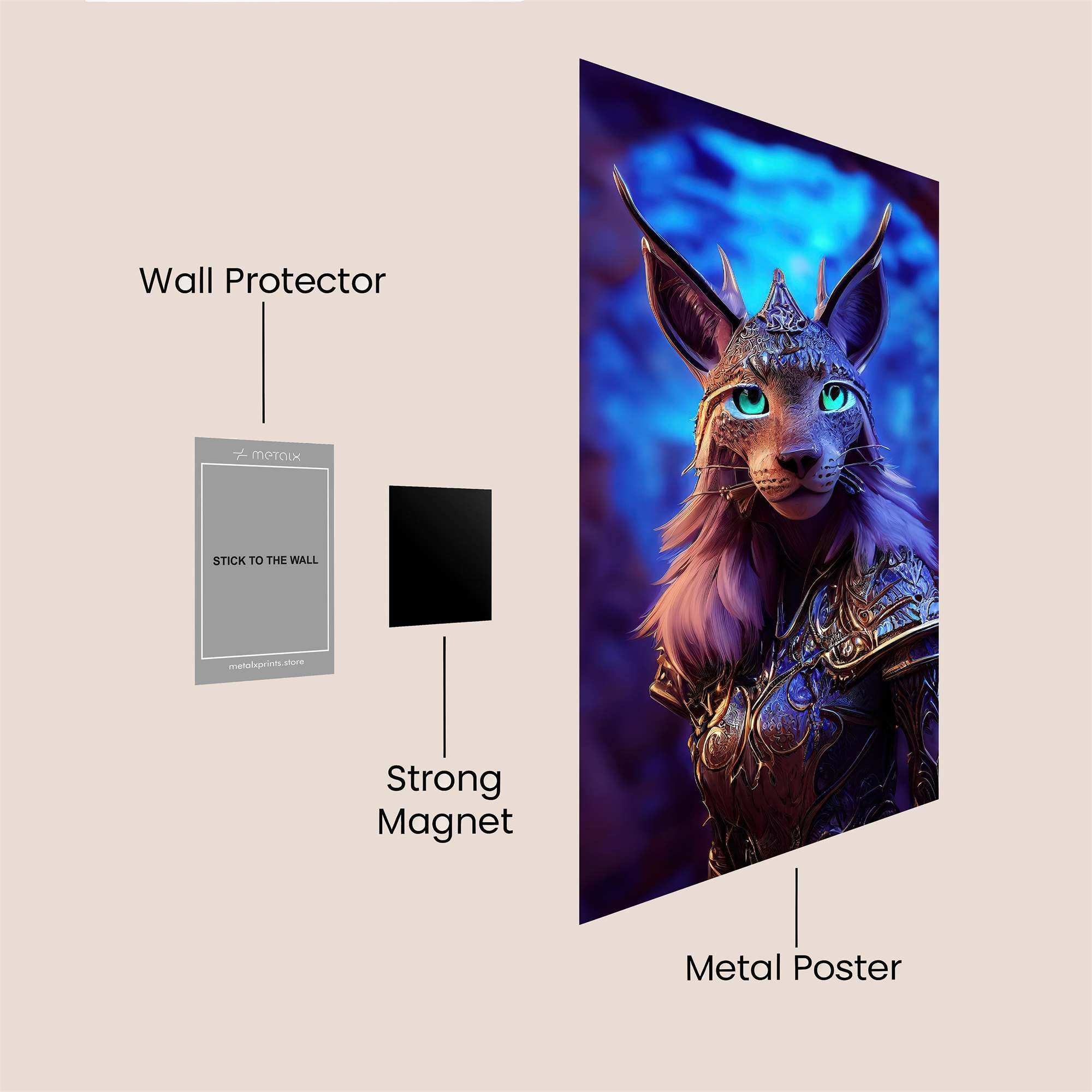 Seraphic Sentinel Safe Wall Magnetic / M