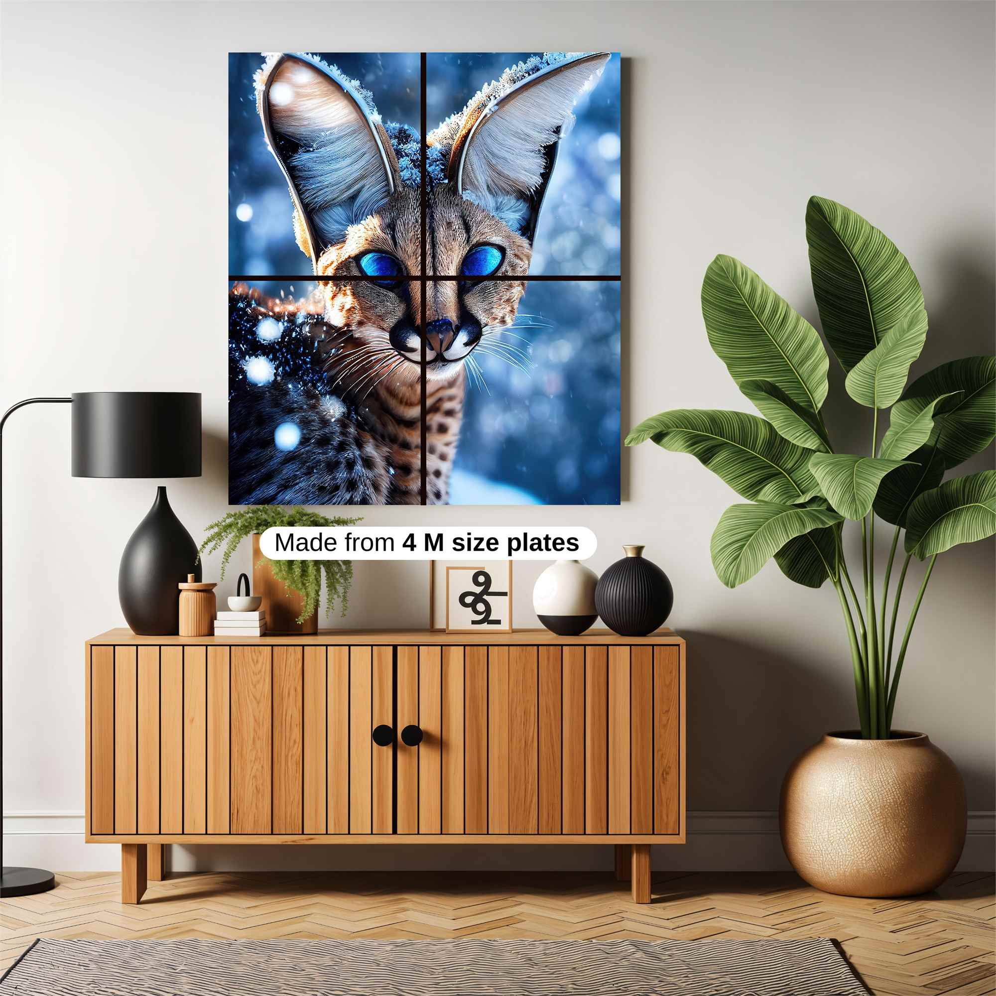 Tiger Majesty Safe Wall Magnetic / M