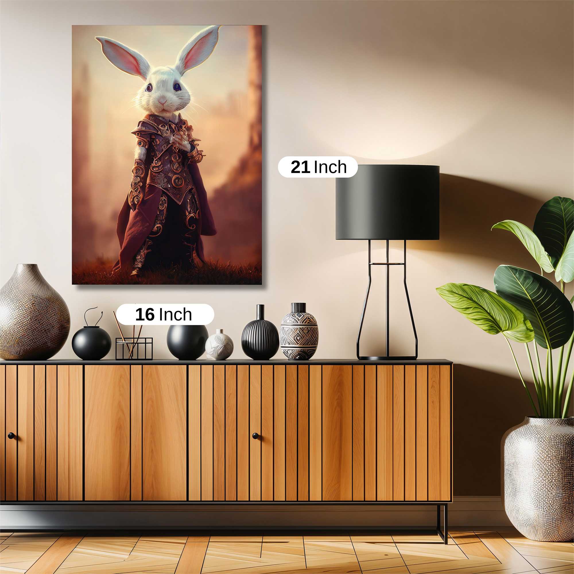 Knightly Rabbit Safe Wall Magnetic / M