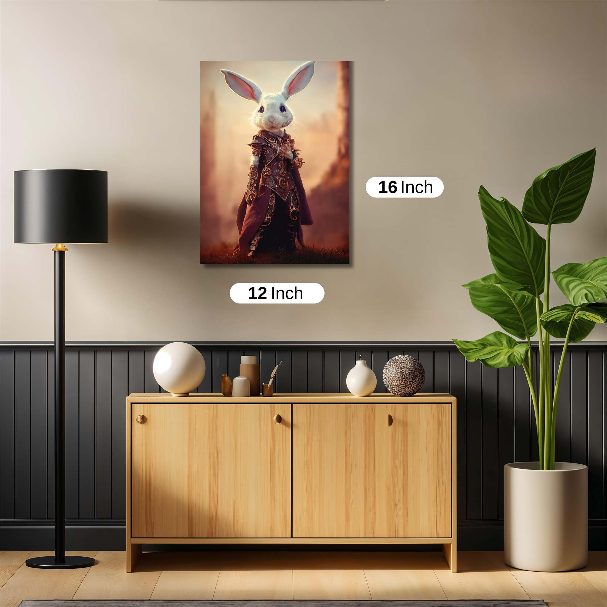 Knightly Rabbit Safe Wall Magnetic / M