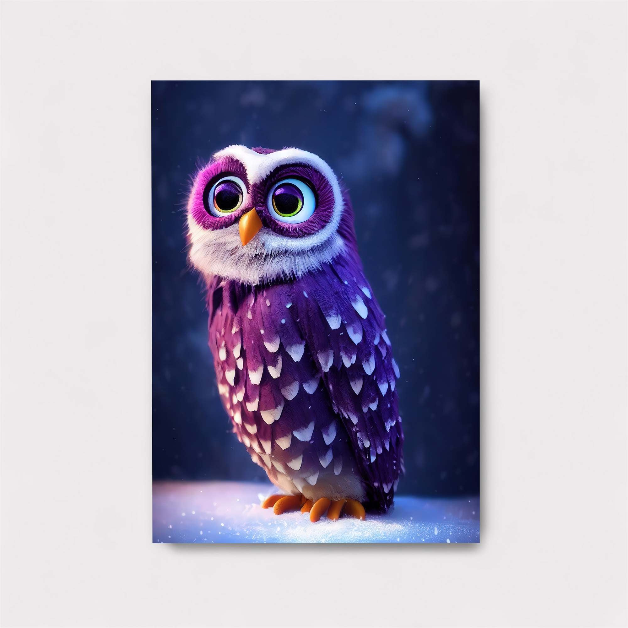 Owl Whimsy Safe Wall Magnetic / M