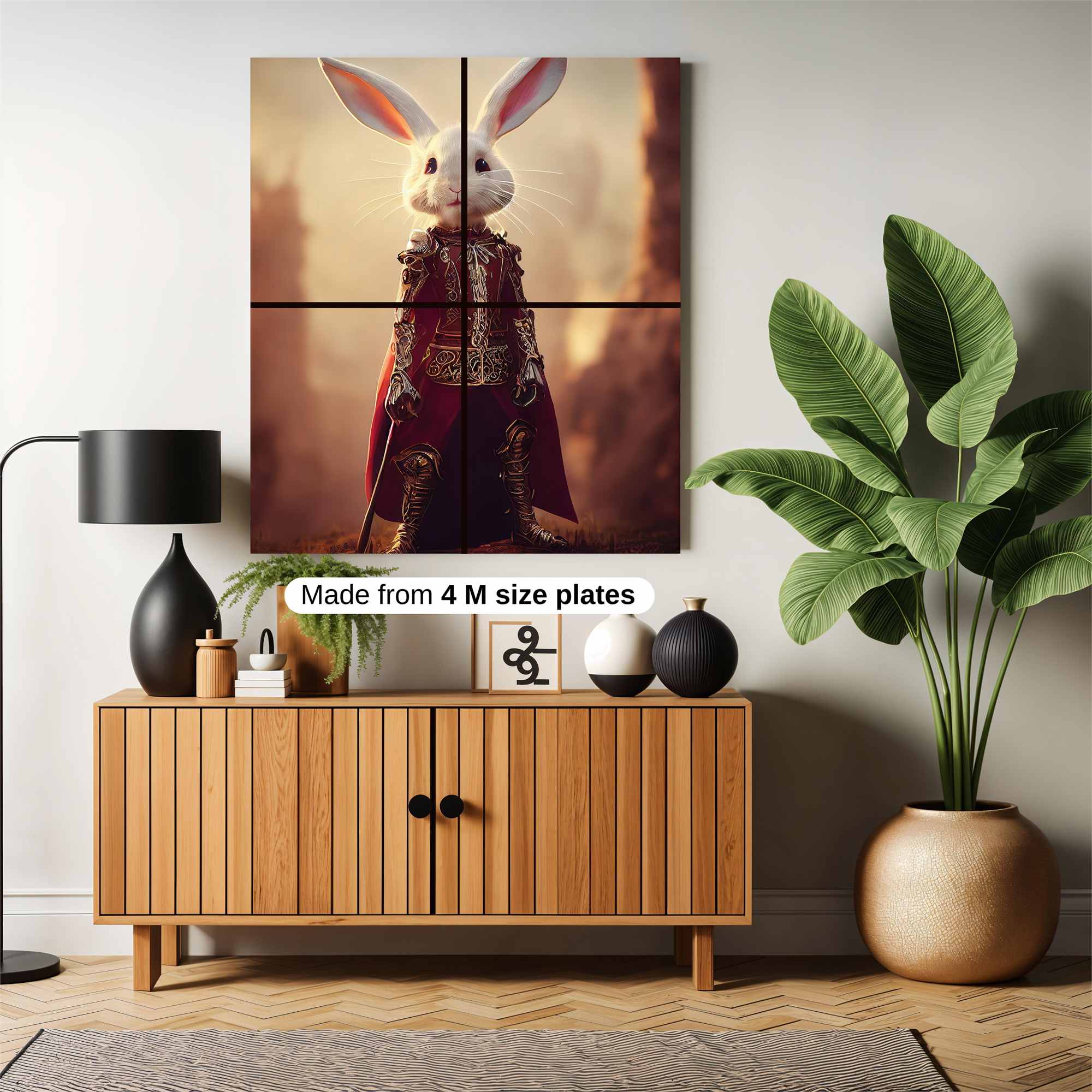 Knight Rabbit Safe Wall Magnetic / M