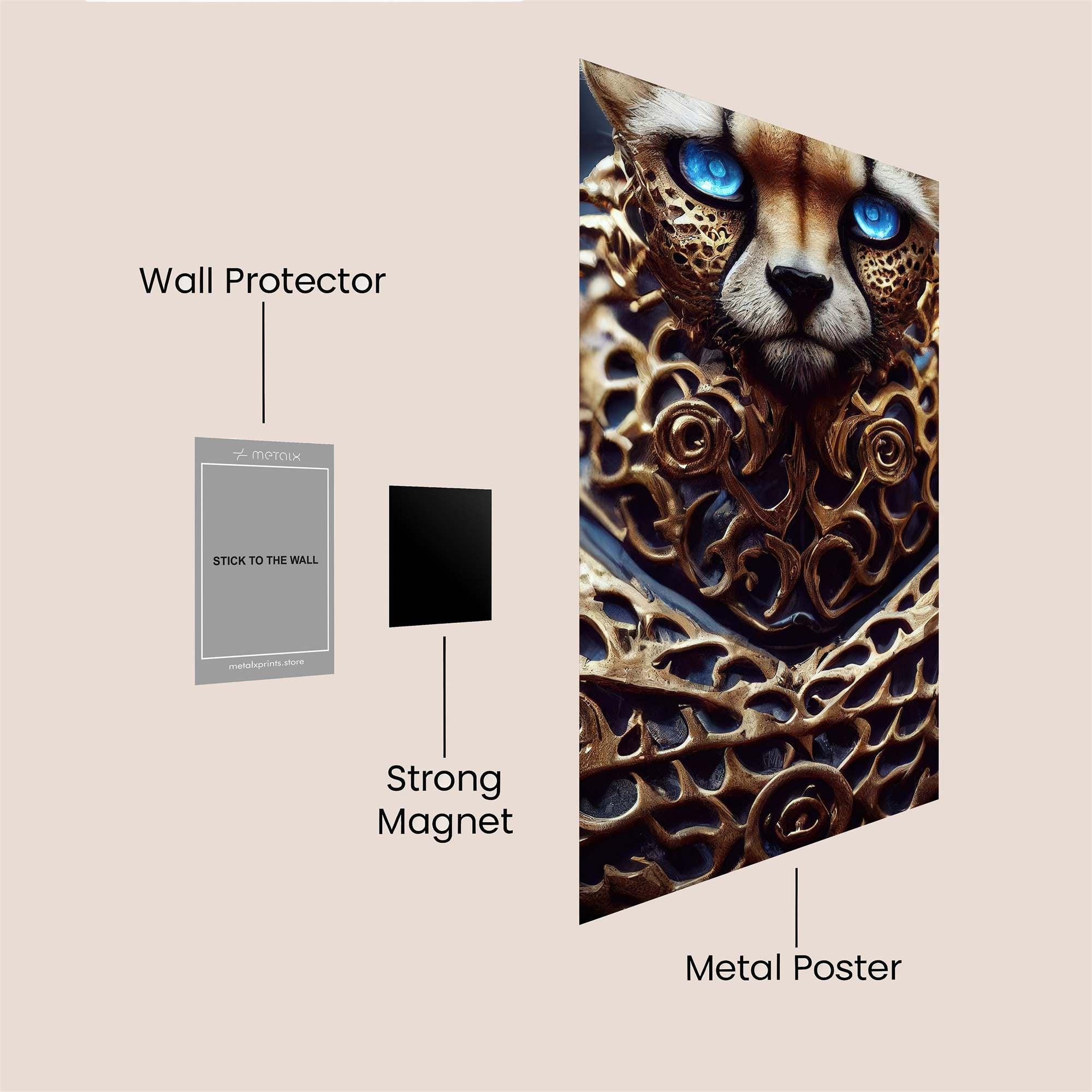 Cheetah Regal Safe Wall Magnetic / M