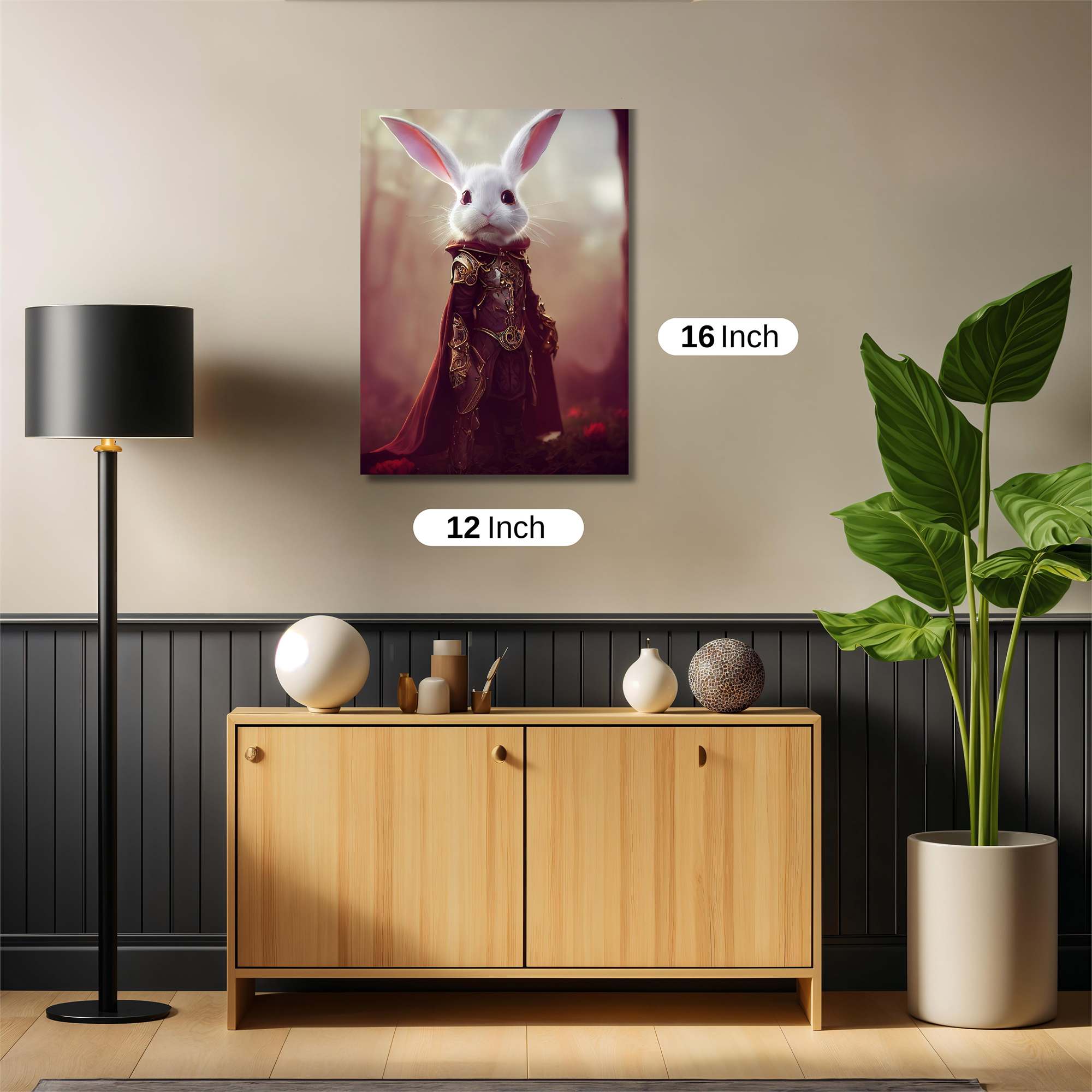 Knightly Rabbit Safe Wall Magnetic / M
