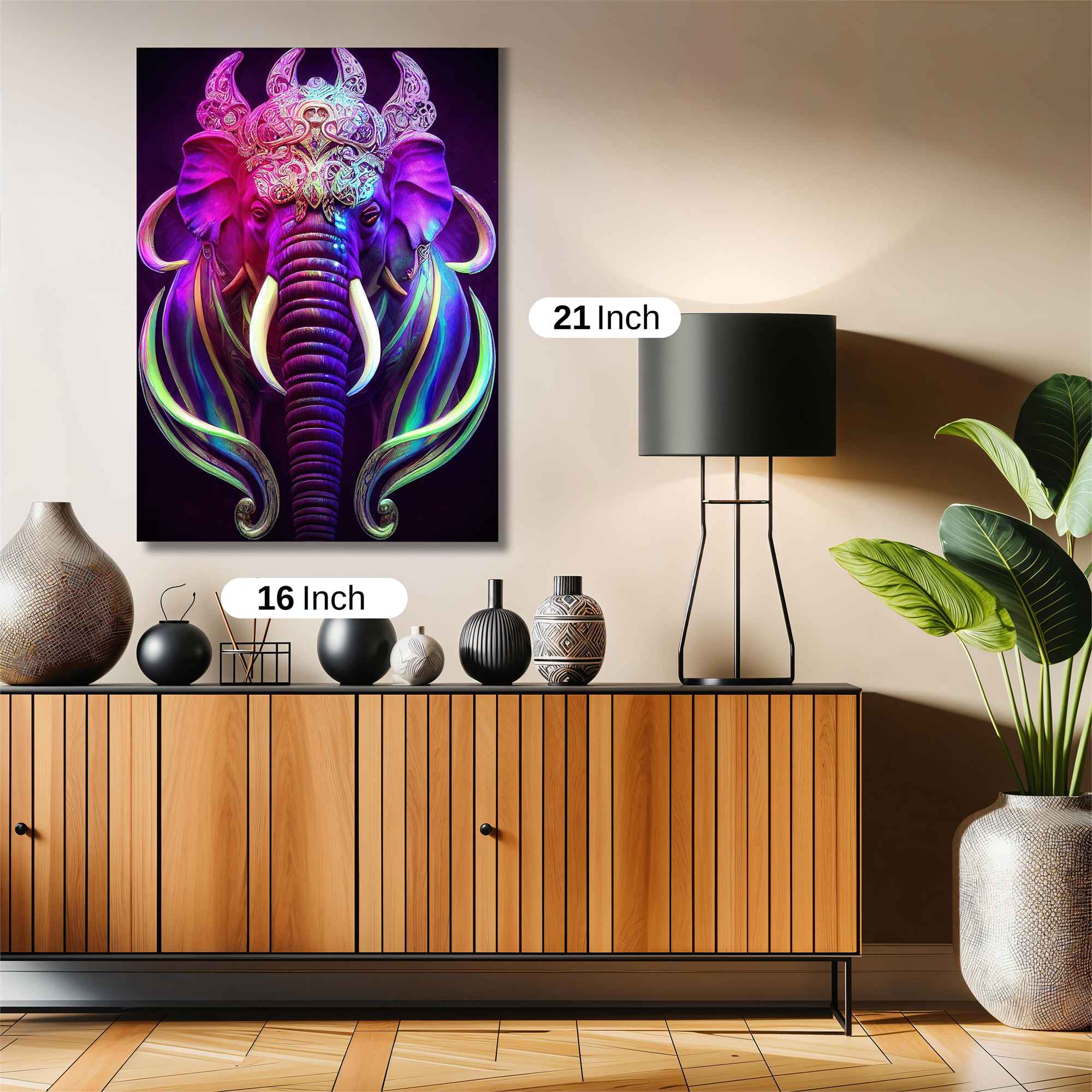 Ganesha Radiant Safe Wall Magnetic / M