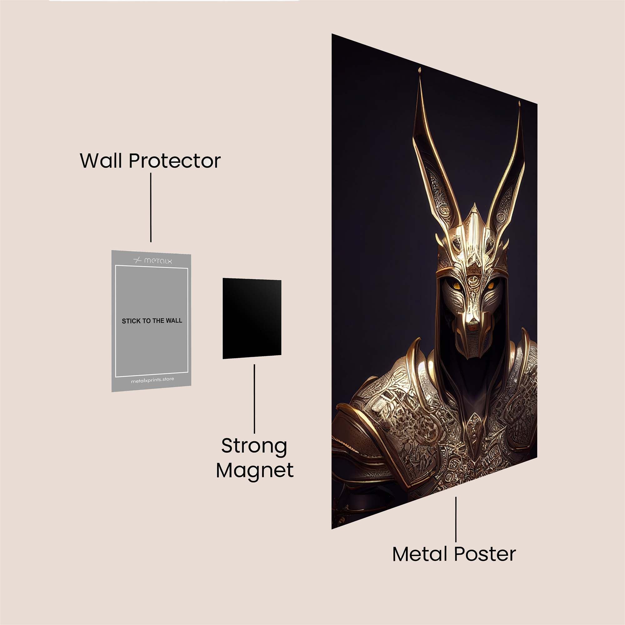 Anubis Regal Safe Wall Magnetic / M