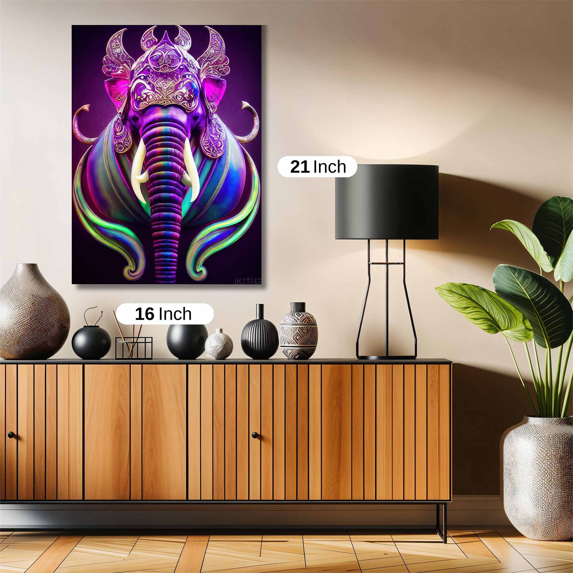 Ganesha Radiant Safe Wall Magnetic / M