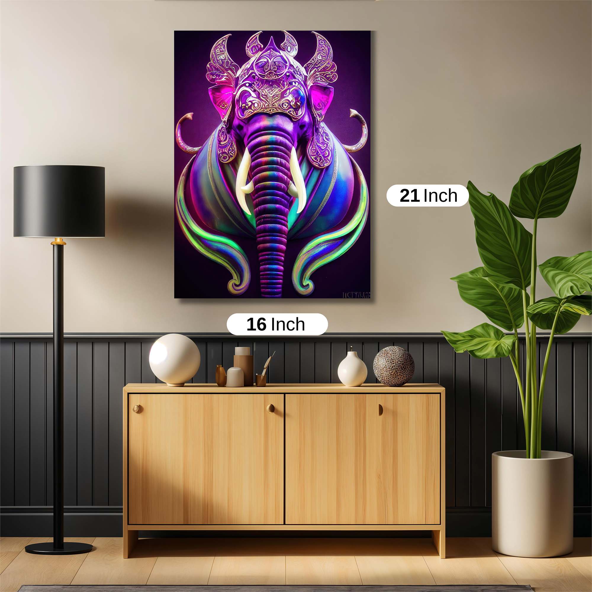 Ganesha Radiant Safe Wall Magnetic / M