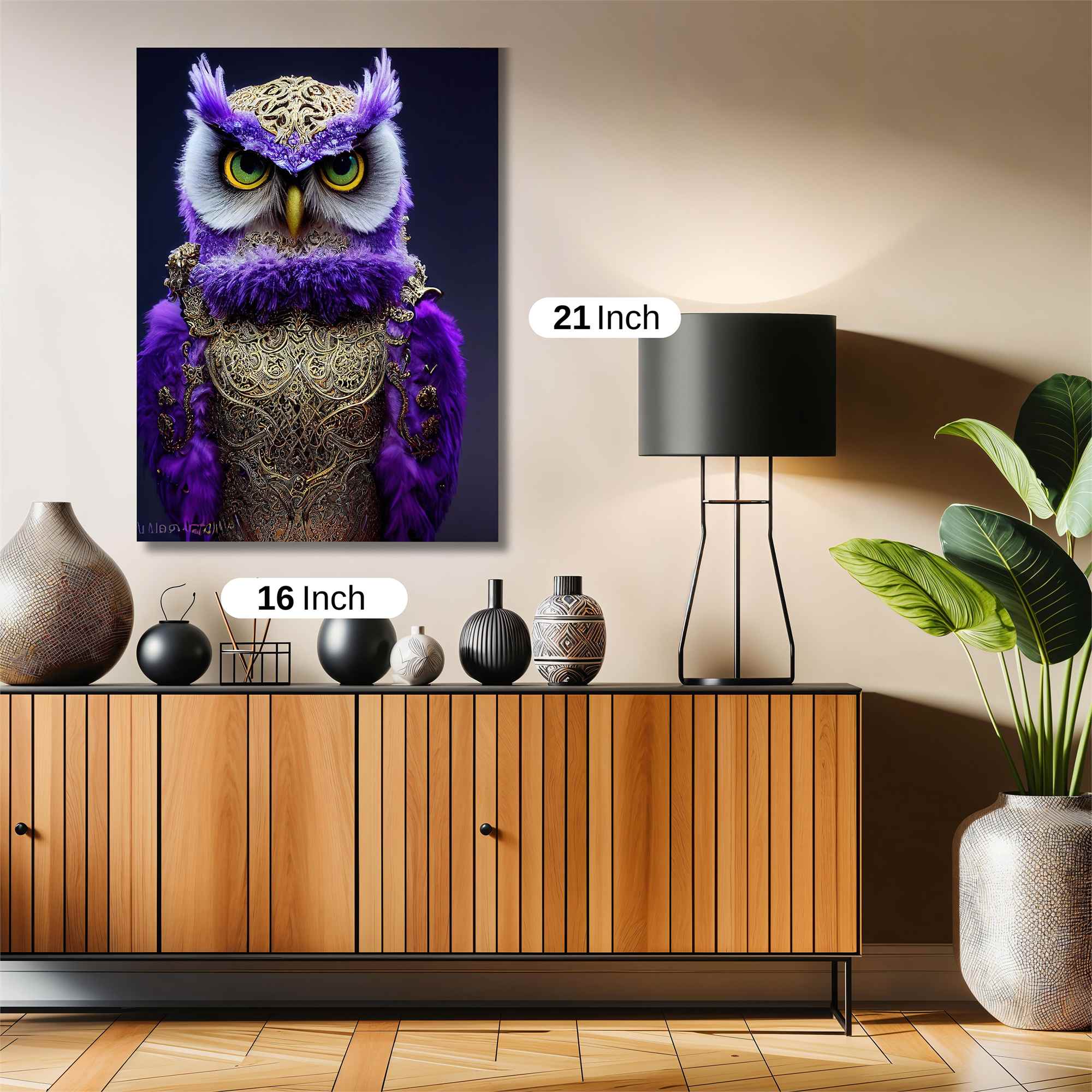 Owl Regal Safe Wall Magnetic / M