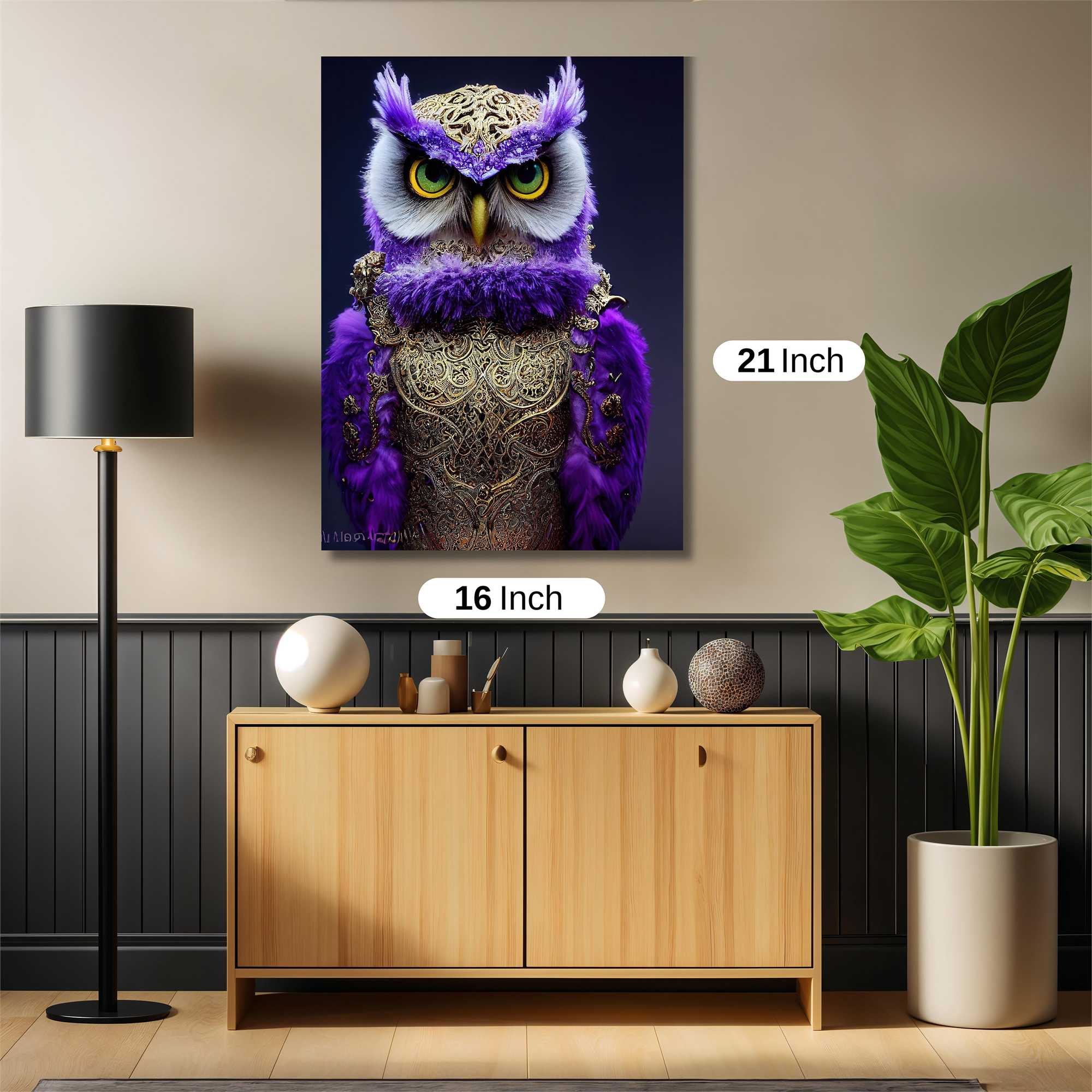 Owl Regal Safe Wall Magnetic / M