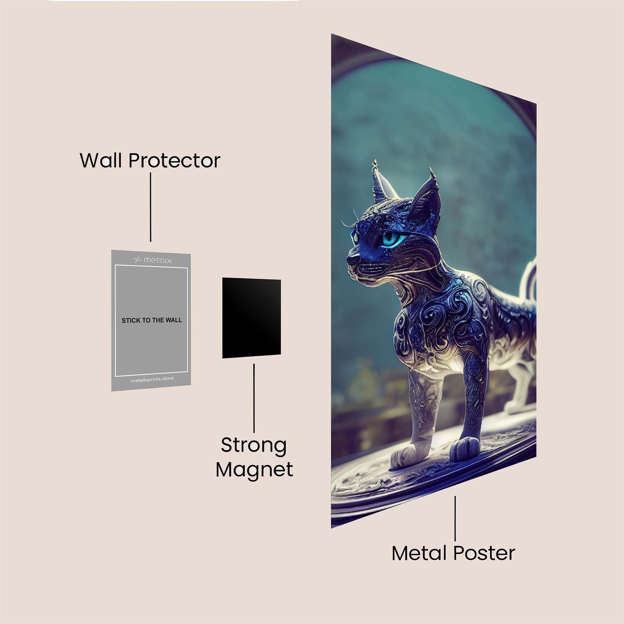 Mystic Elegance Safe Wall Magnetic / M