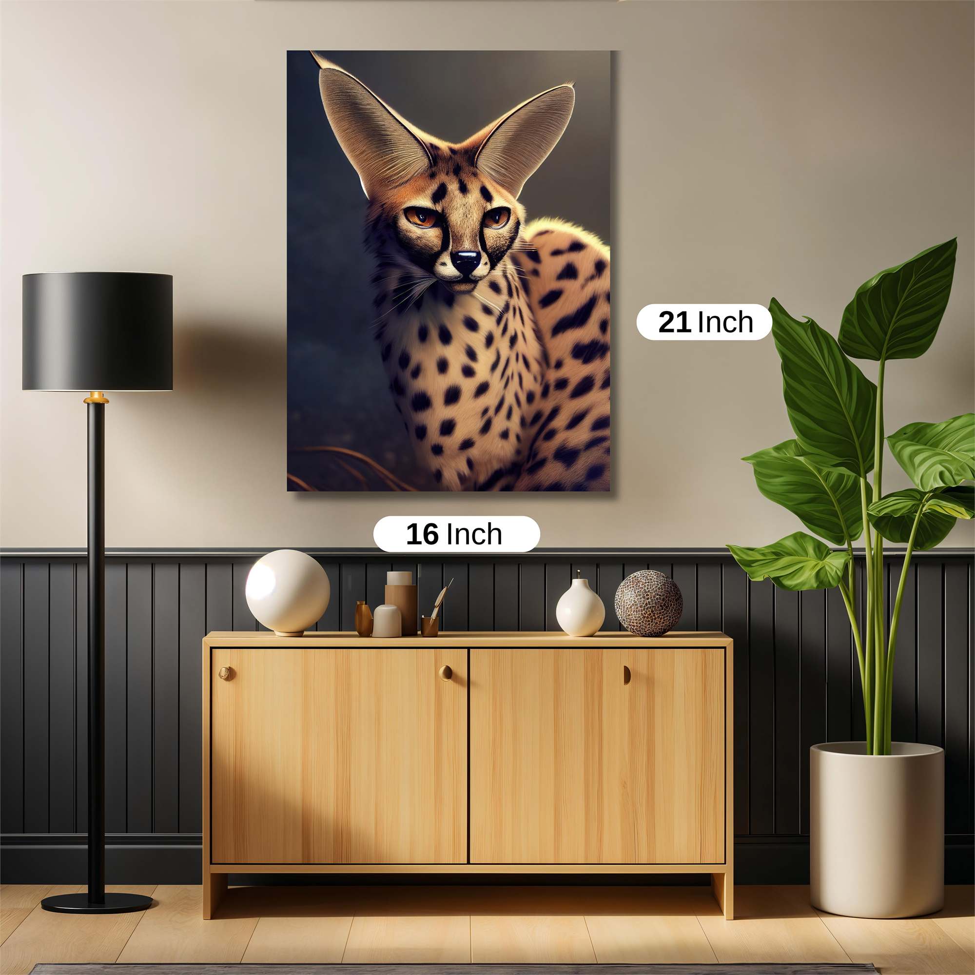 Serval Serene Safe Wall Magnetic / M