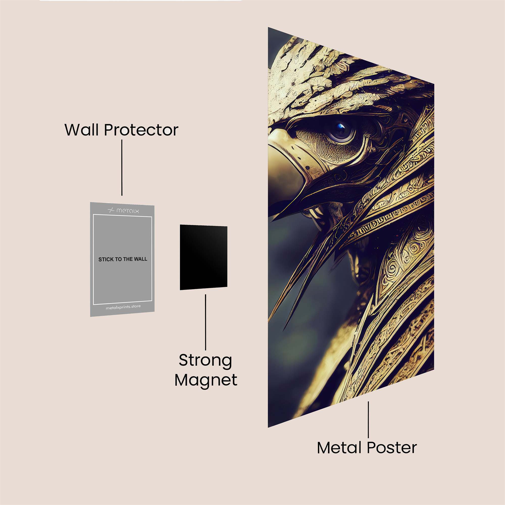 Eagle Regal Safe Wall Magnetic / M
