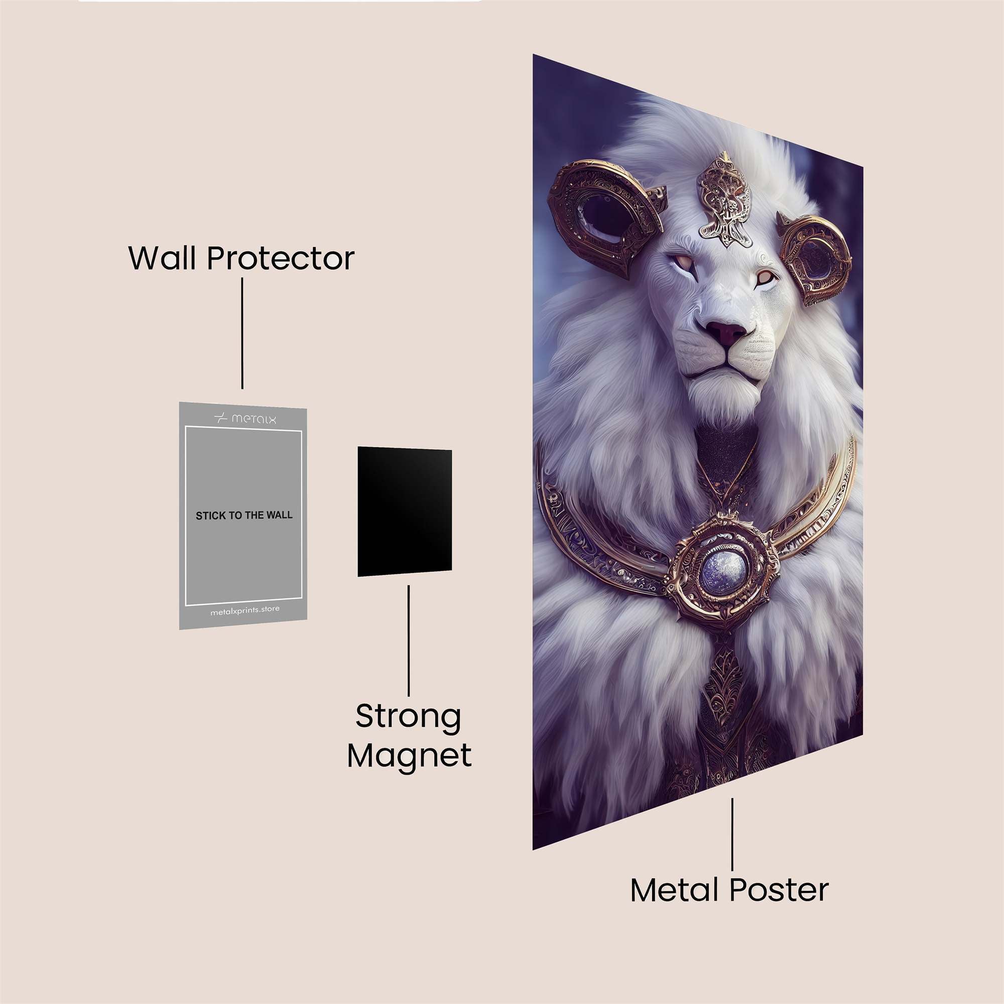 Regal Majesty Safe Wall Magnetic / M