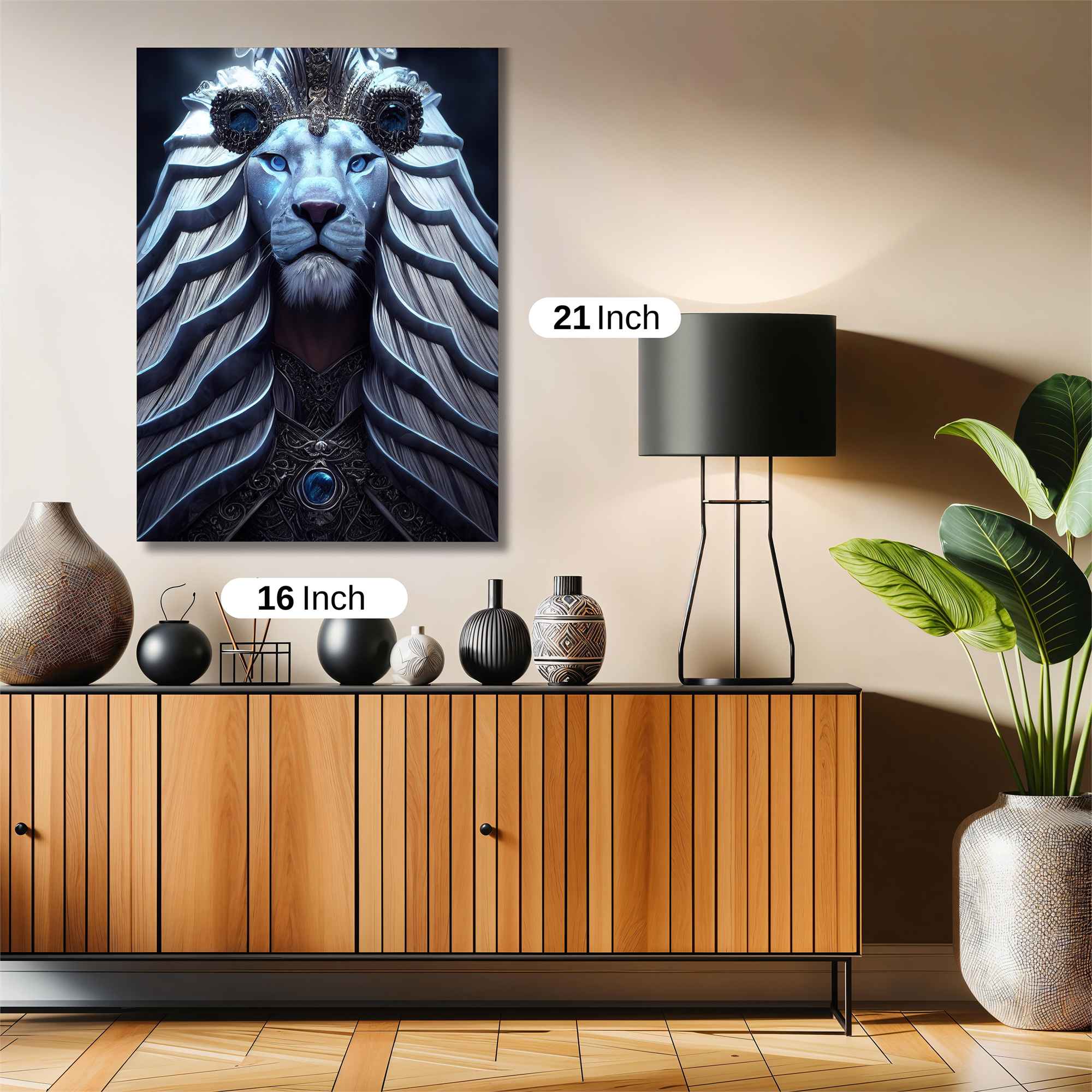 Lion Majesty Safe Wall Magnetic / M