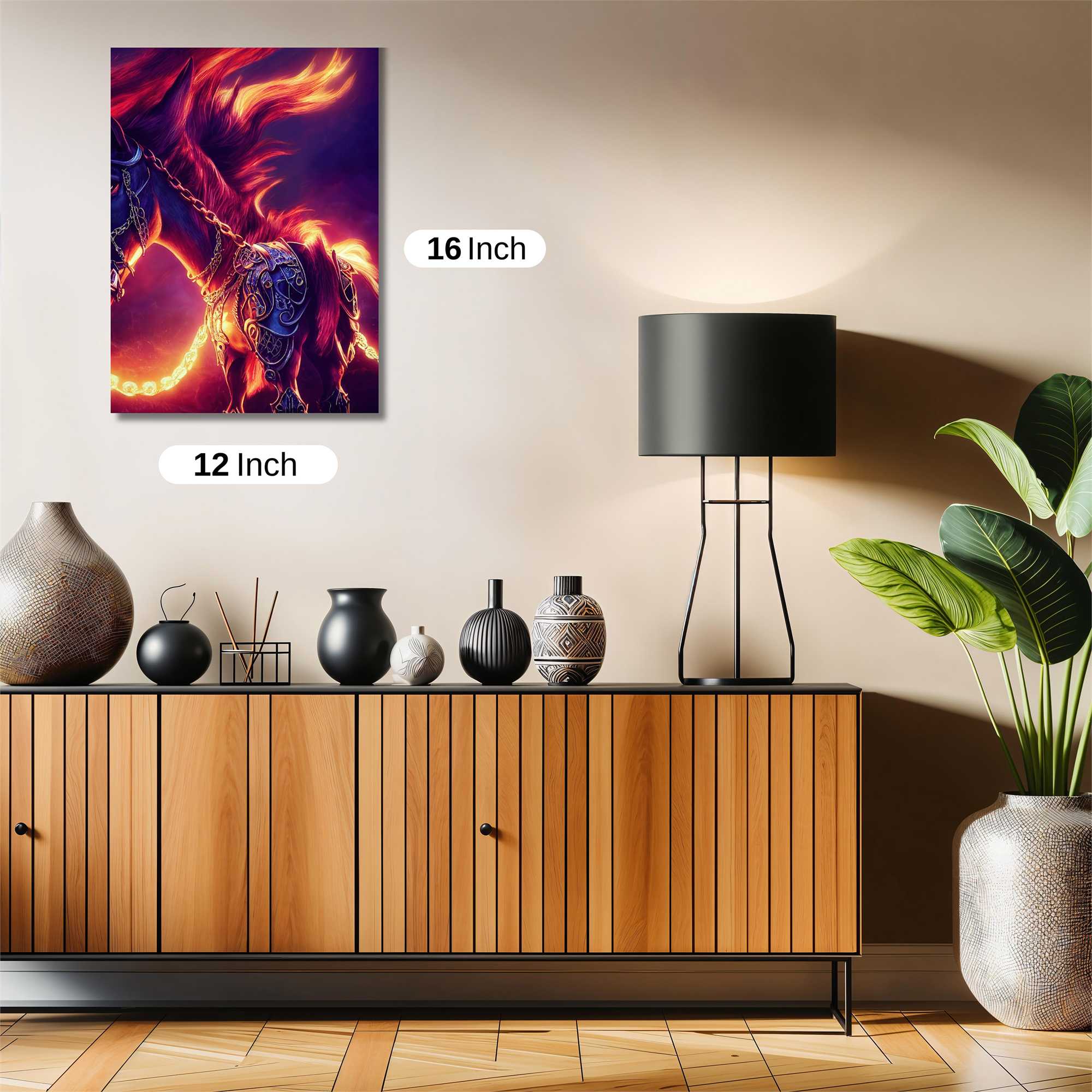 Fiery Majesty Safe Wall Magnetic / M