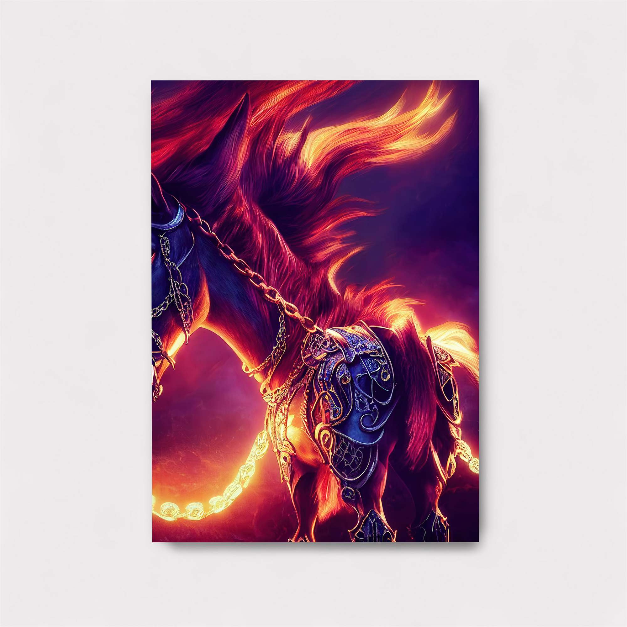 Fiery Majesty Safe Wall Magnetic / M