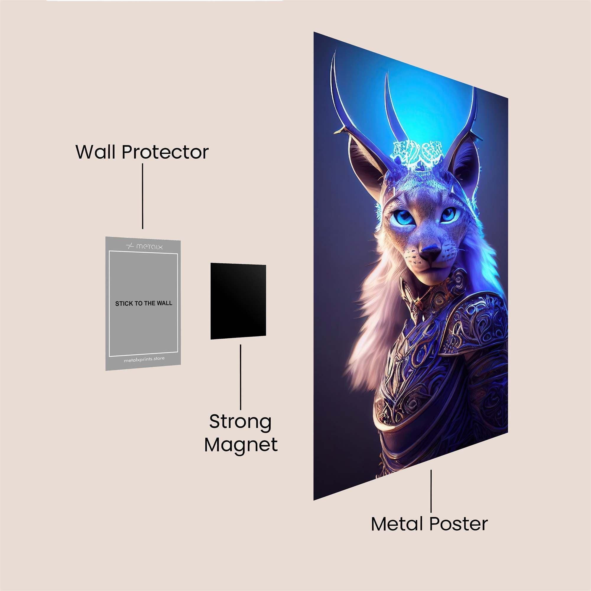 Lunar Majesty Safe Wall Magnetic / M