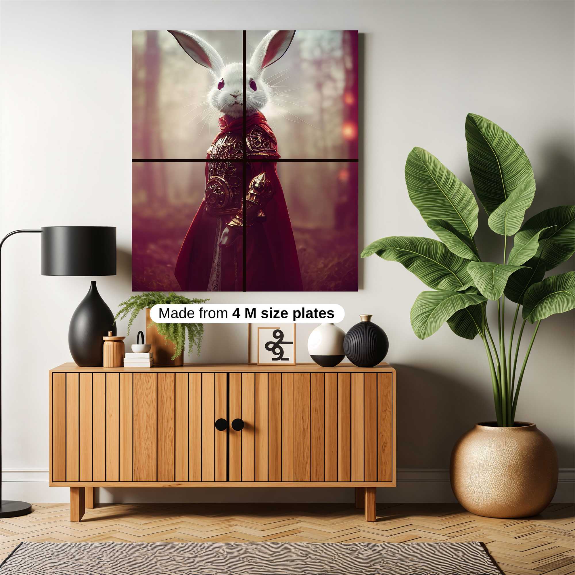Rabbit Knight Safe Wall Magnetic / M