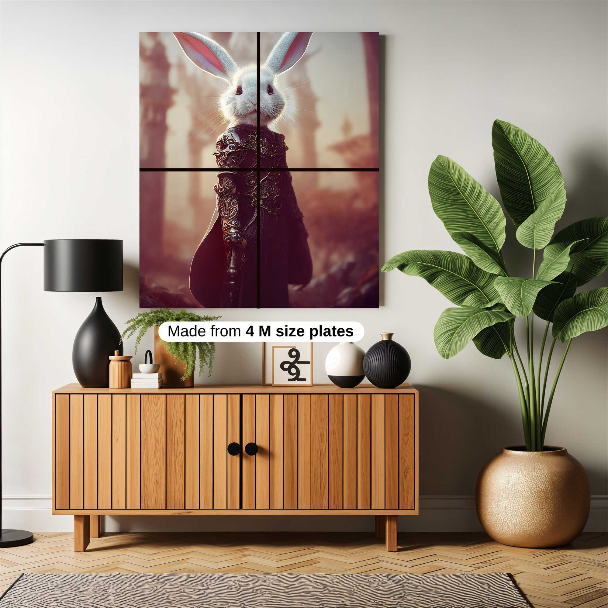 Knightly Rabbit Safe Wall Magnetic / M