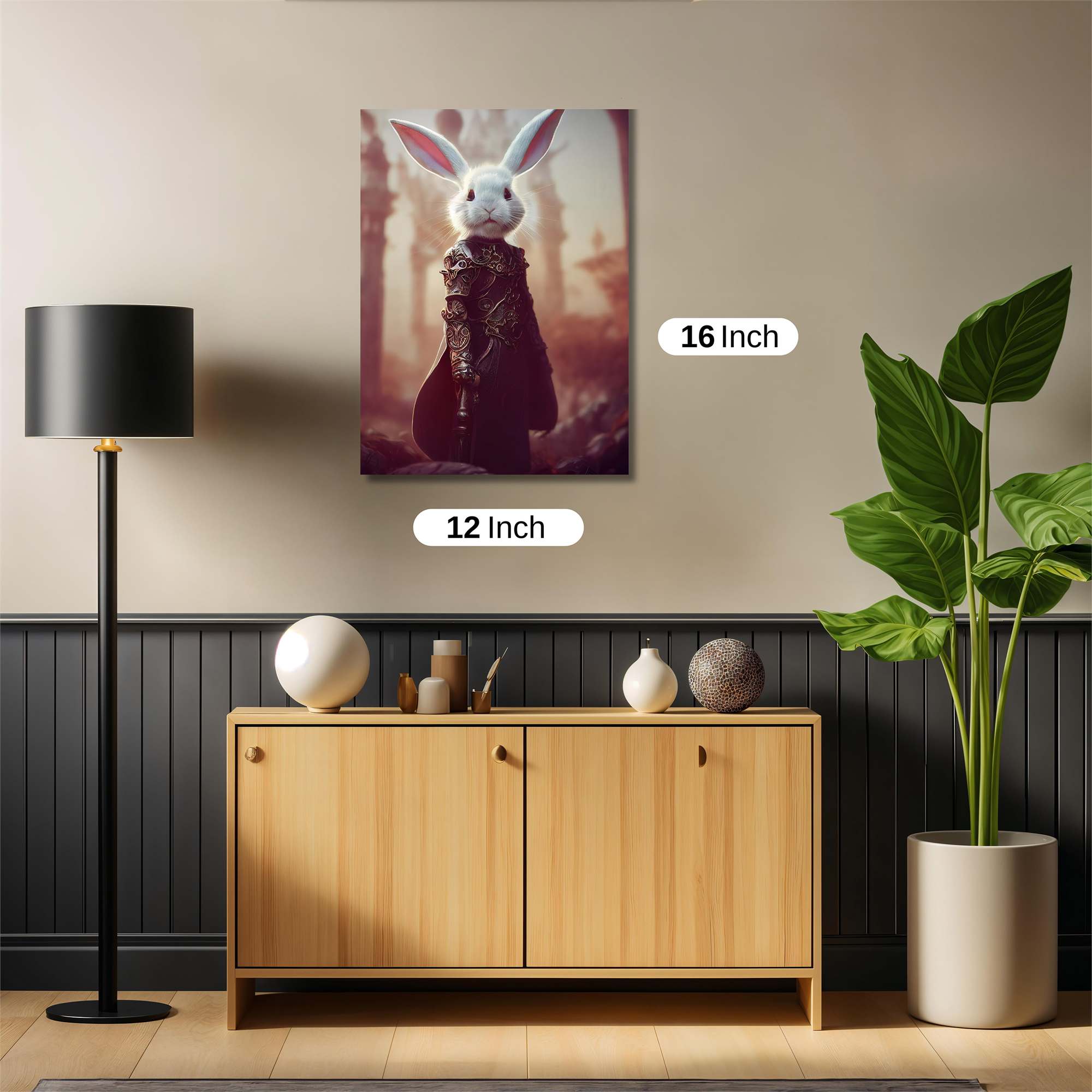 Knightly Rabbit Safe Wall Magnetic / M