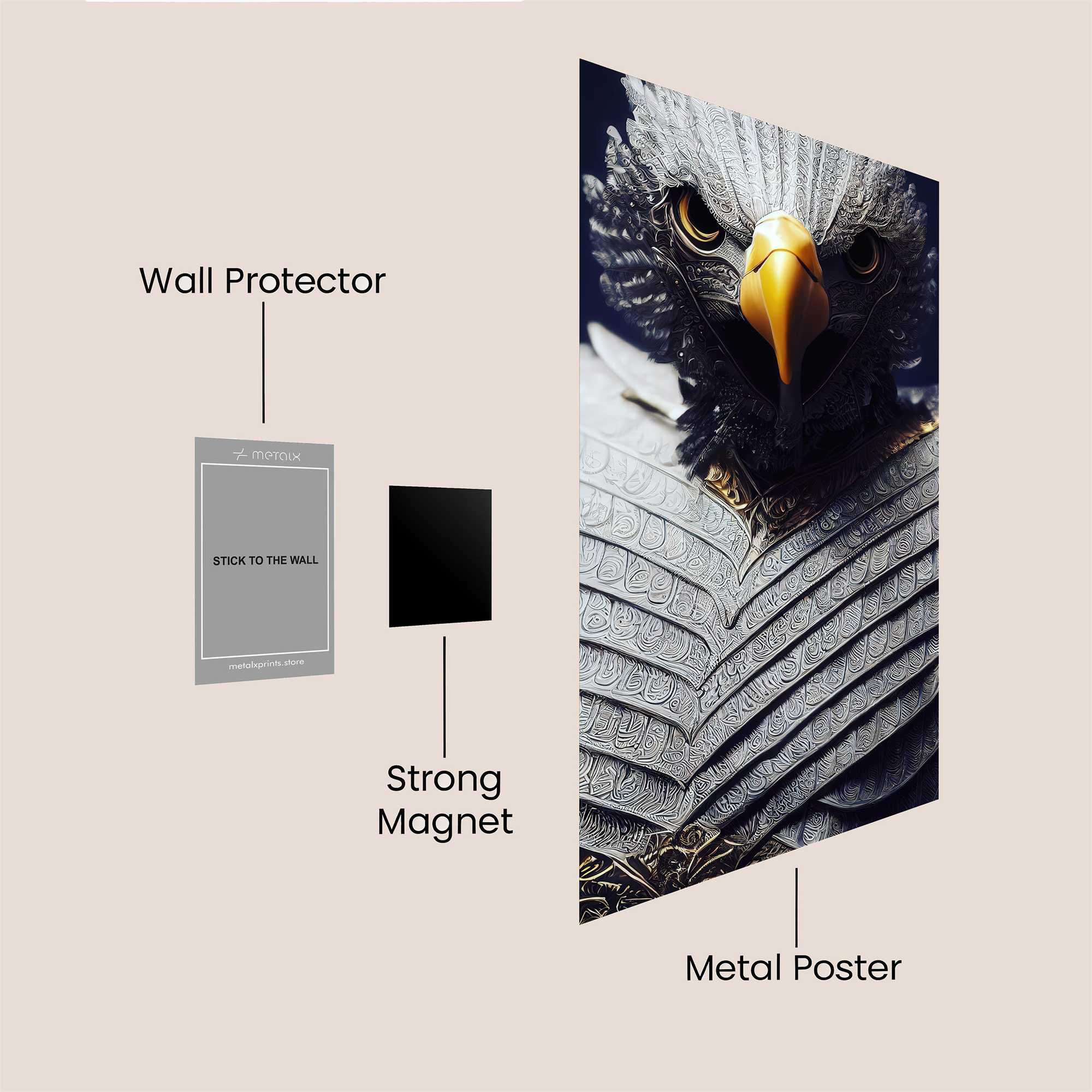 Eagle Majesty Safe Wall Magnetic / M