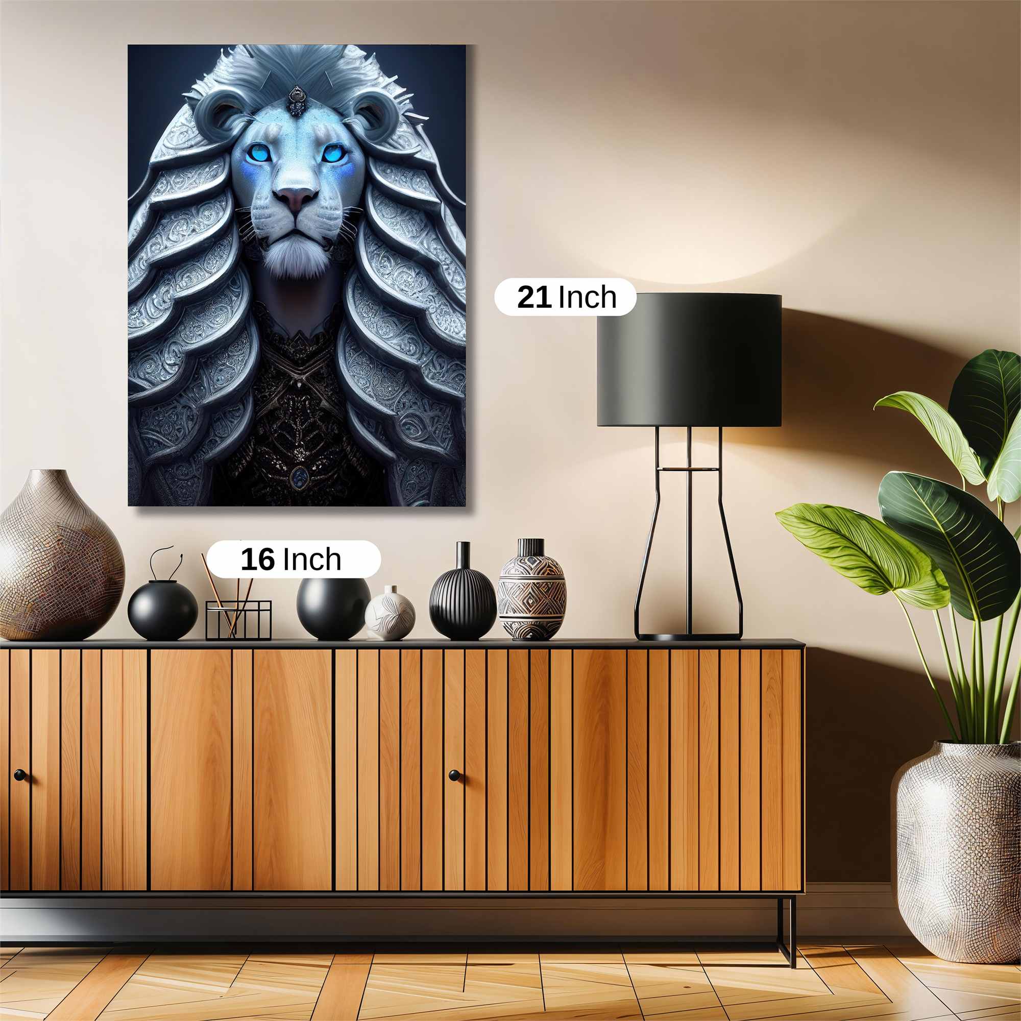 Lion Majesty Safe Wall Magnetic / M