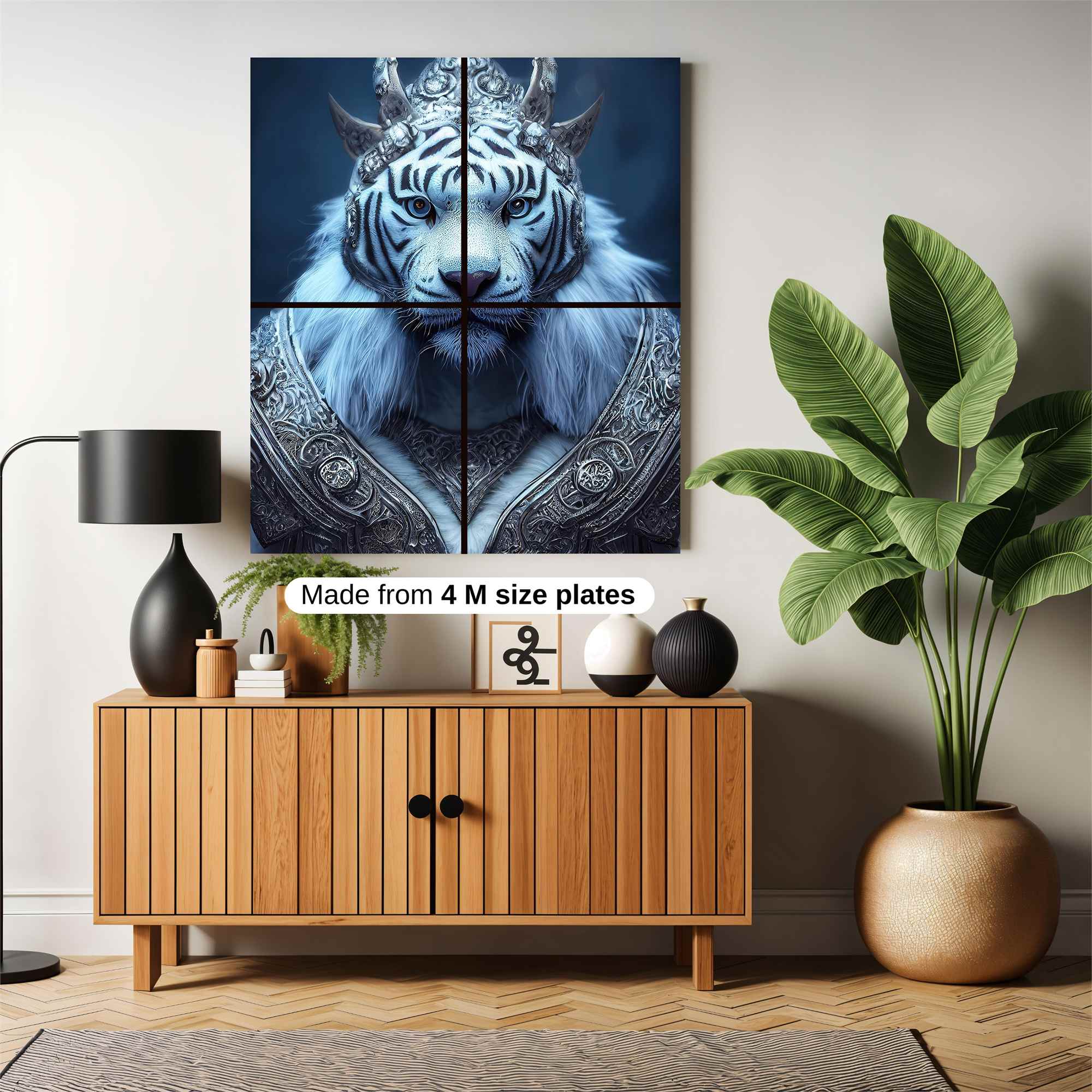 Tiger Majesty Safe Wall Magnetic / M