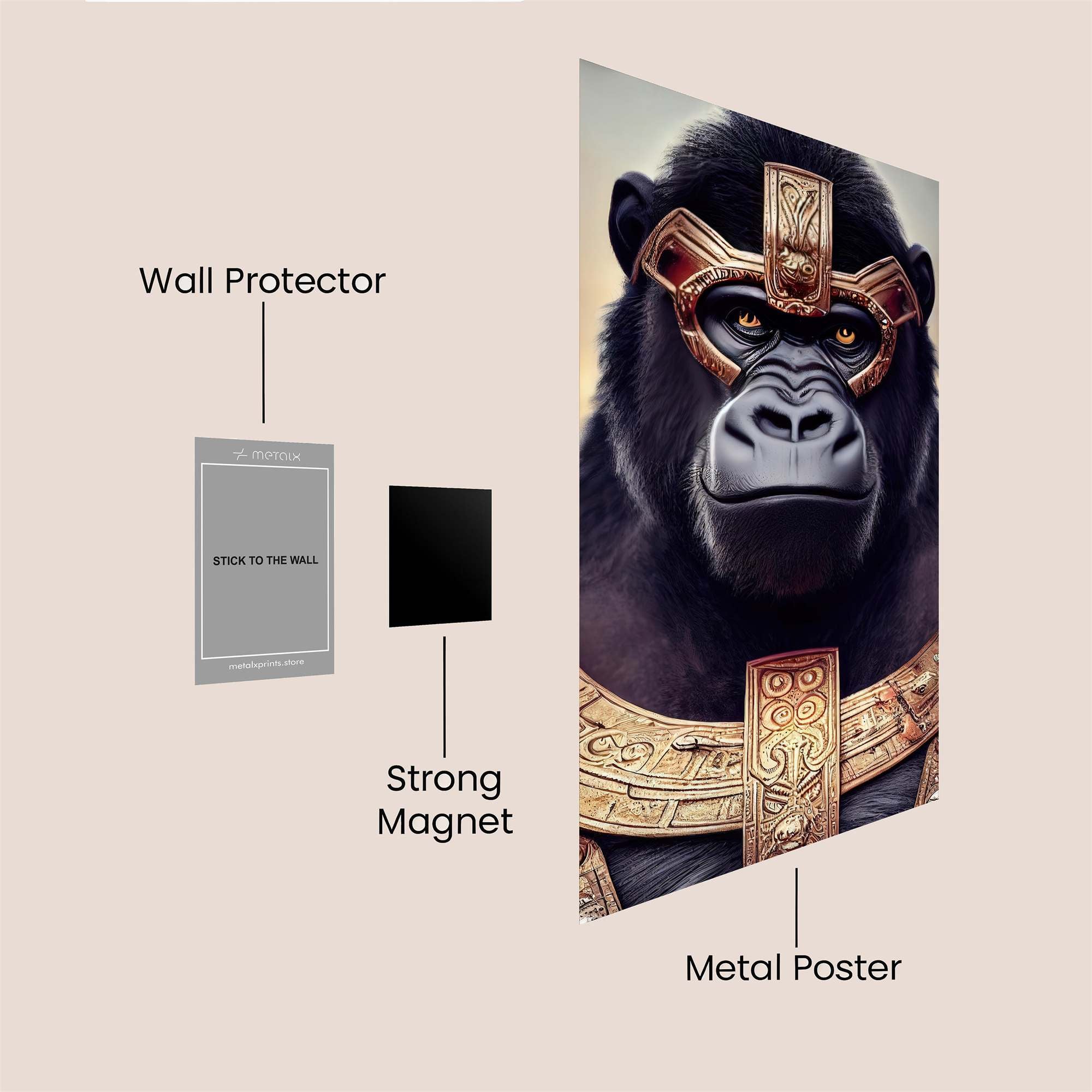King Regal Safe Wall Magnetic / M