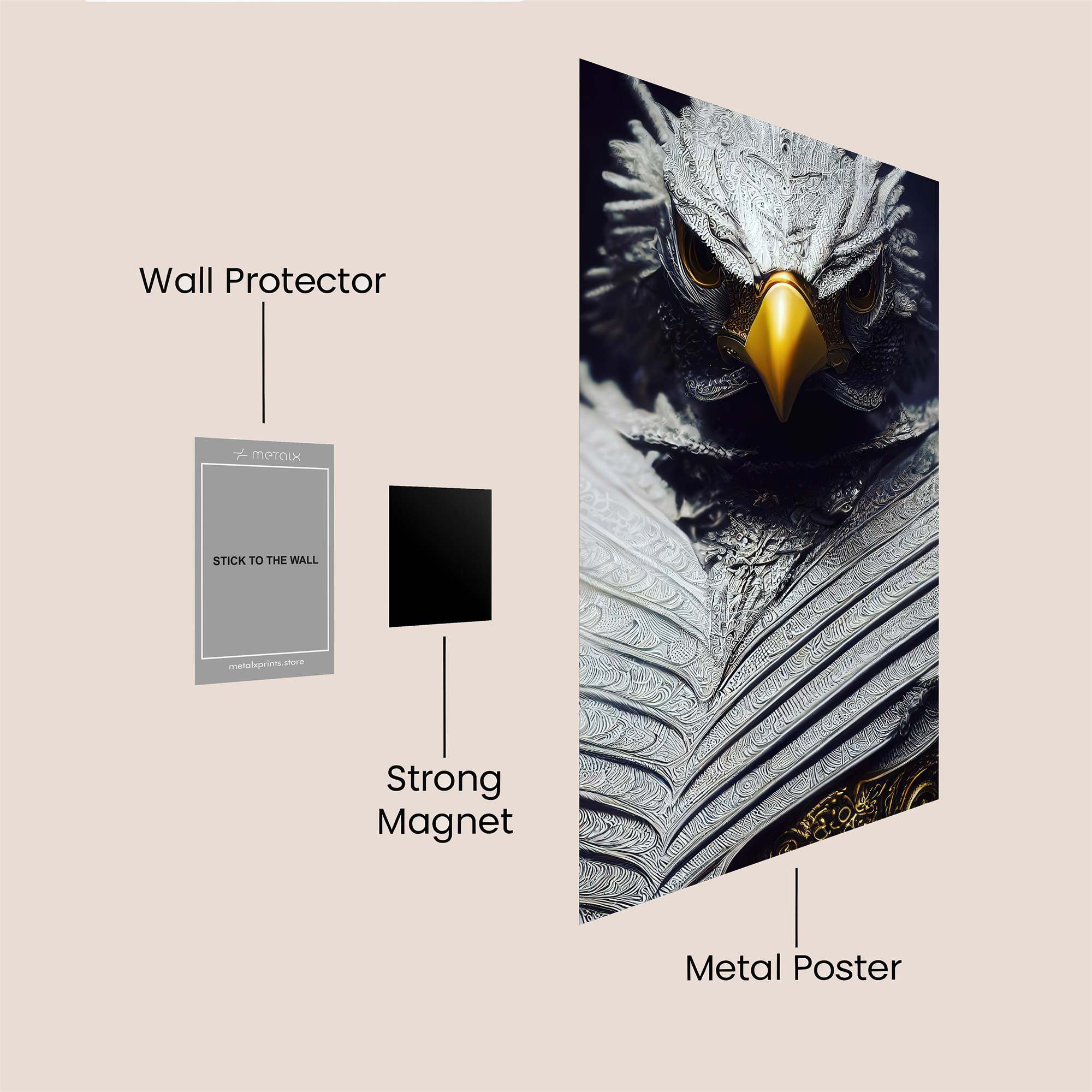 Eagle Majesty Safe Wall Magnetic / M