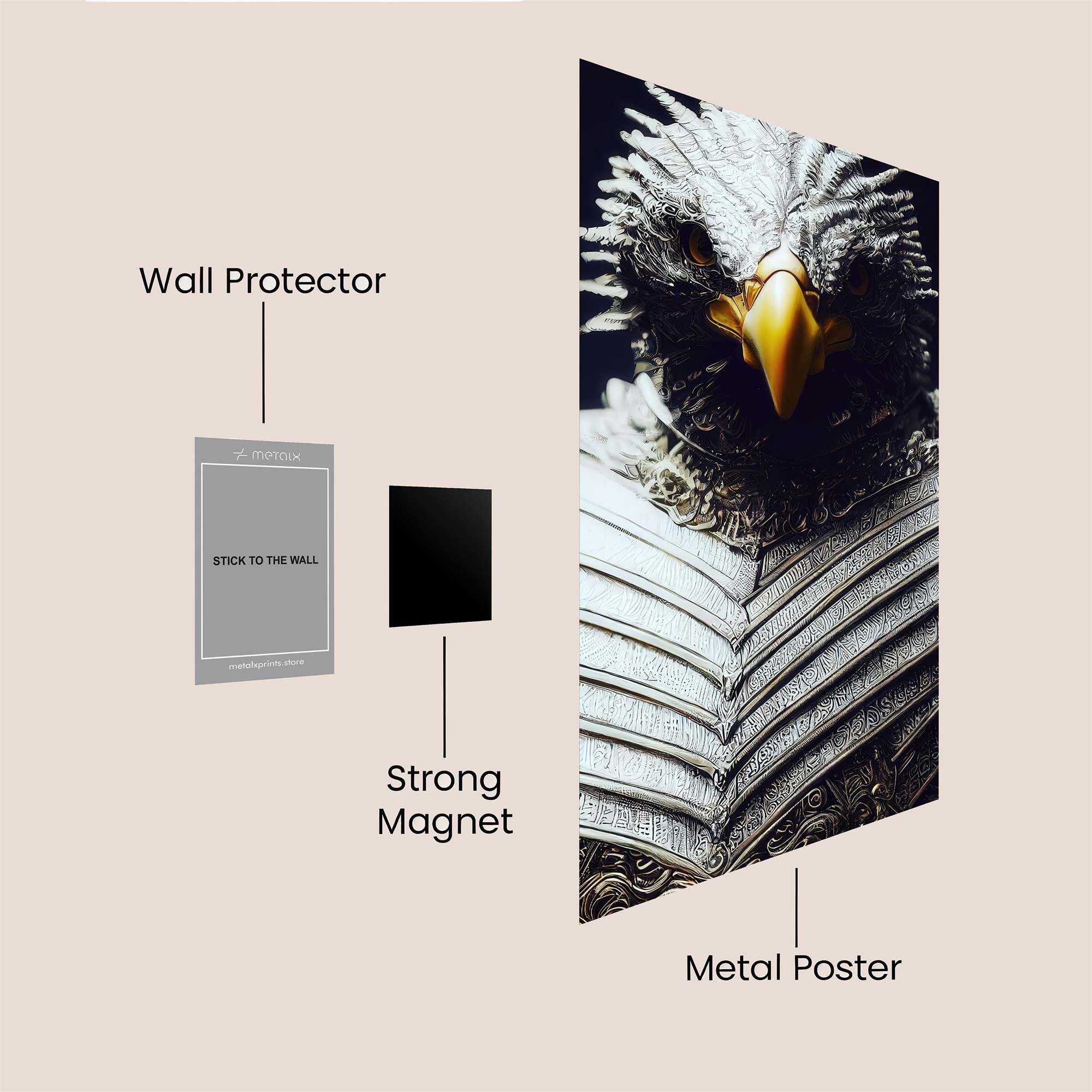 Eagle Majesty Safe Wall Magnetic / M
