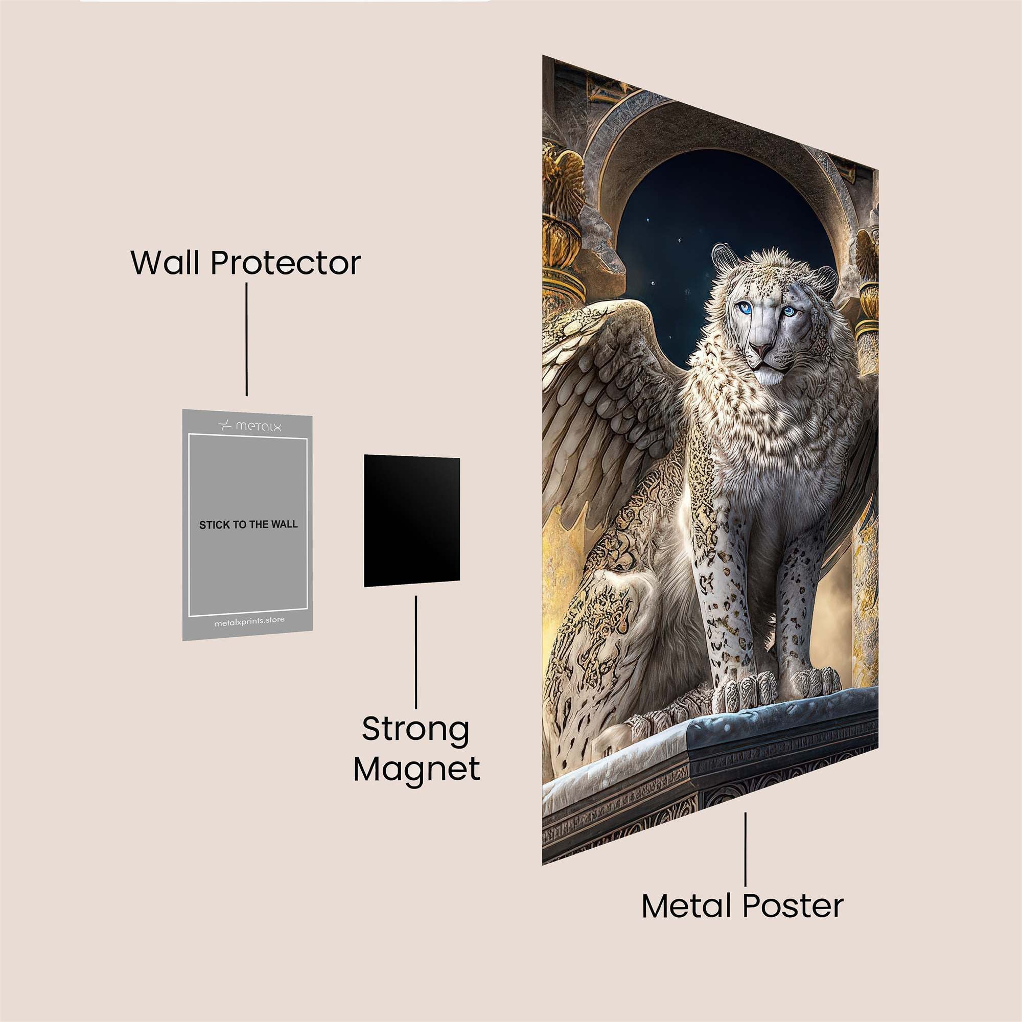 Griffin Radiance Safe Wall Magnetic / M