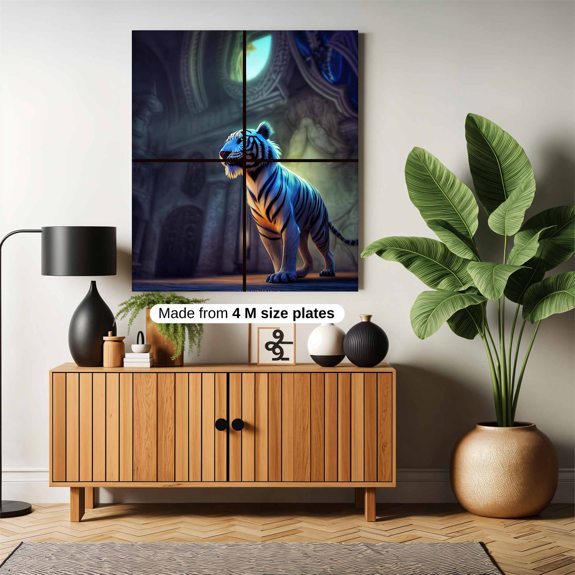 Tiger Majesty Safe Wall Magnetic / M