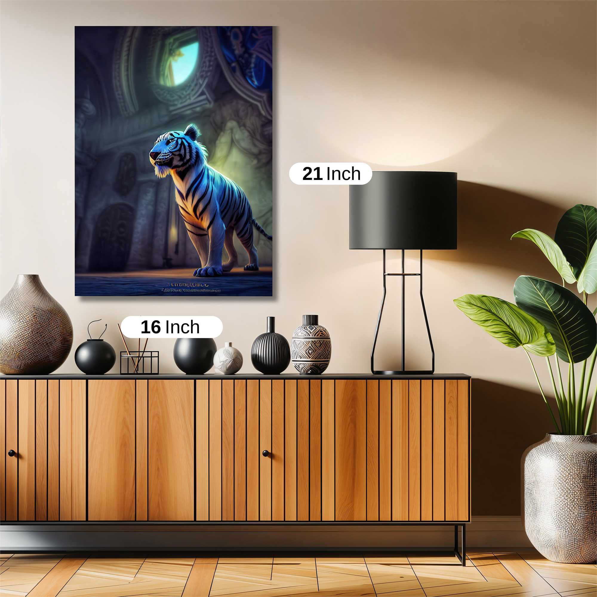 Tiger Majesty Safe Wall Magnetic / M