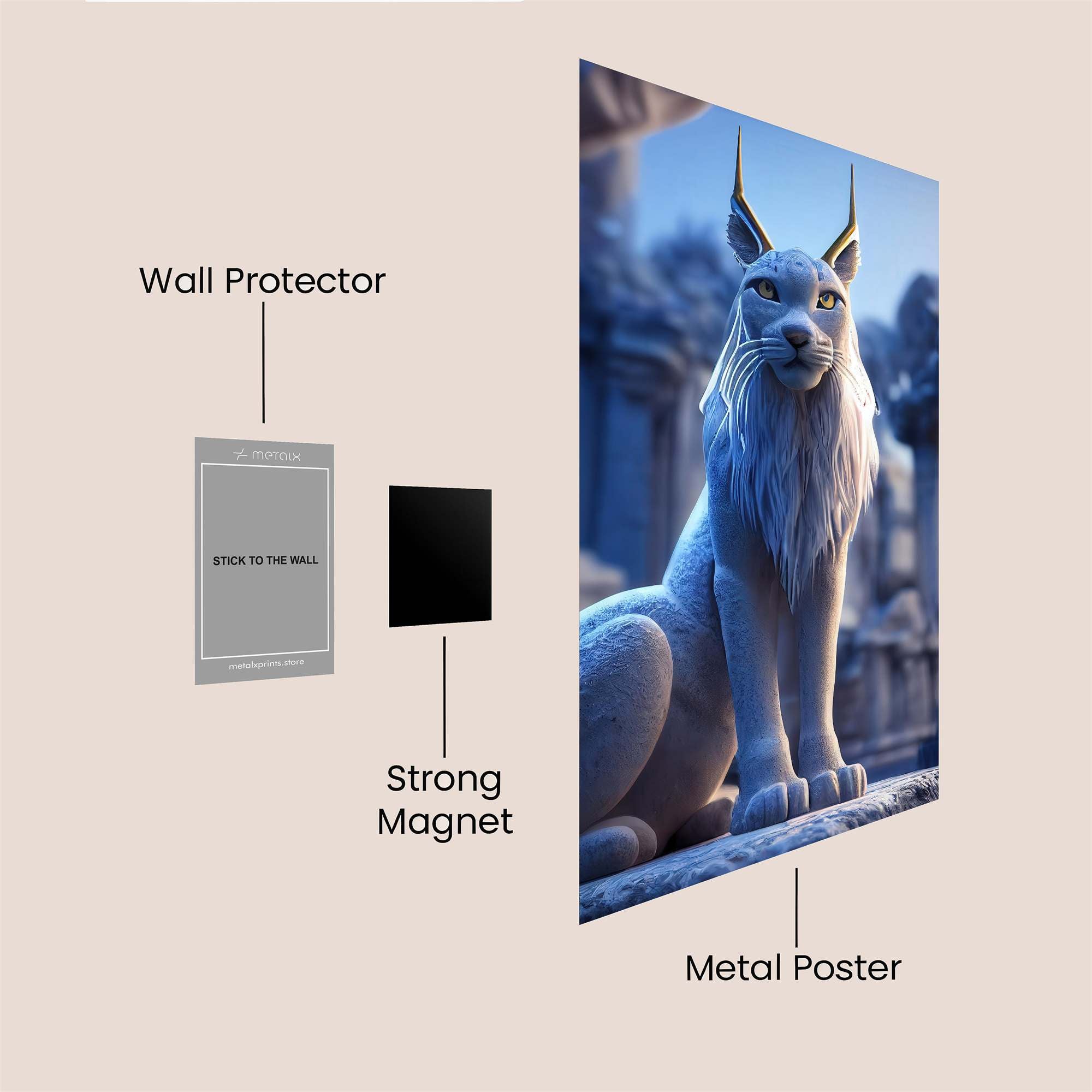 Sphinx Serene Safe Wall Magnetic / M