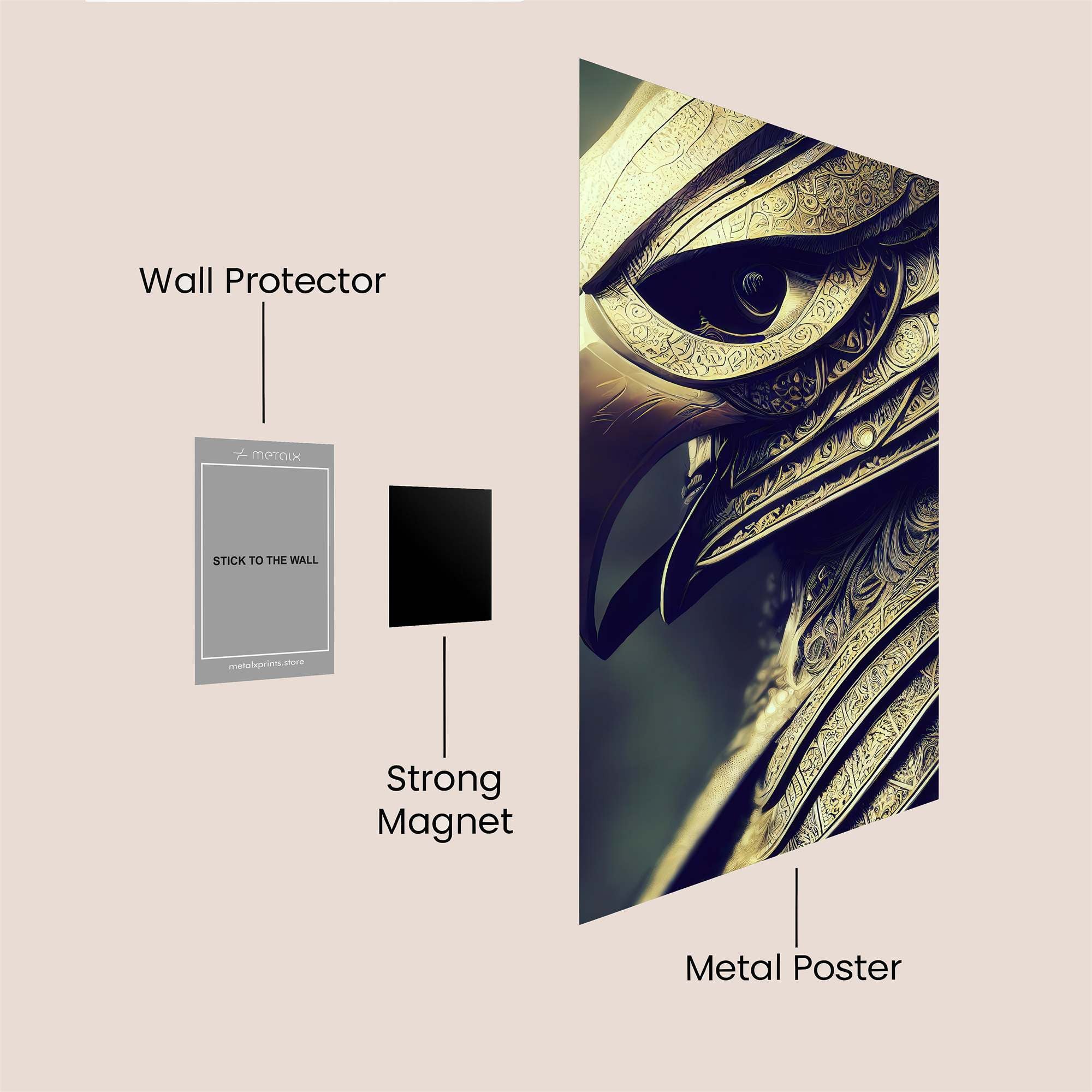 Eagle Enigma Safe Wall Magnetic / M
