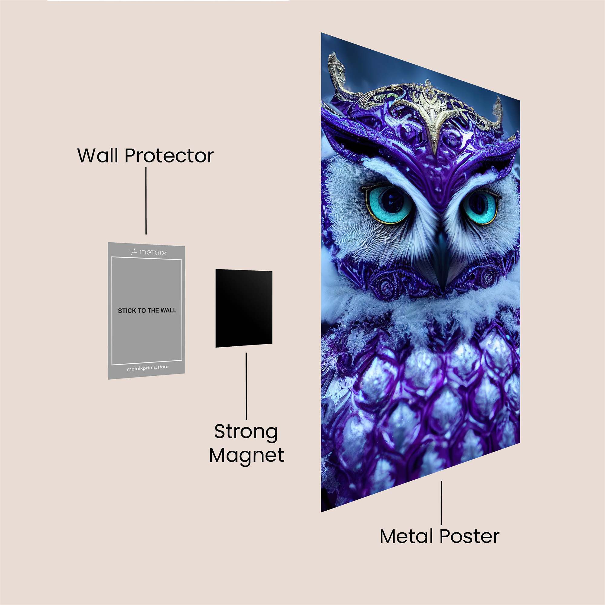 Majestic Enigma Safe Wall Magnetic / M