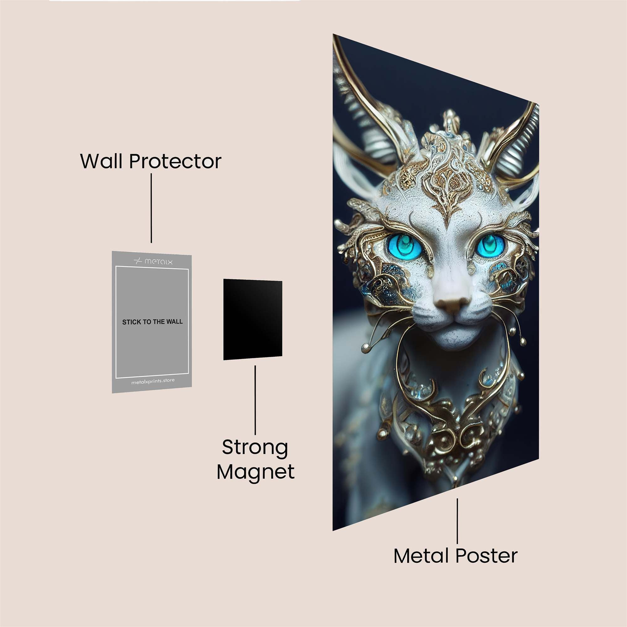 Majestic Enigma Safe Wall Magnetic / M