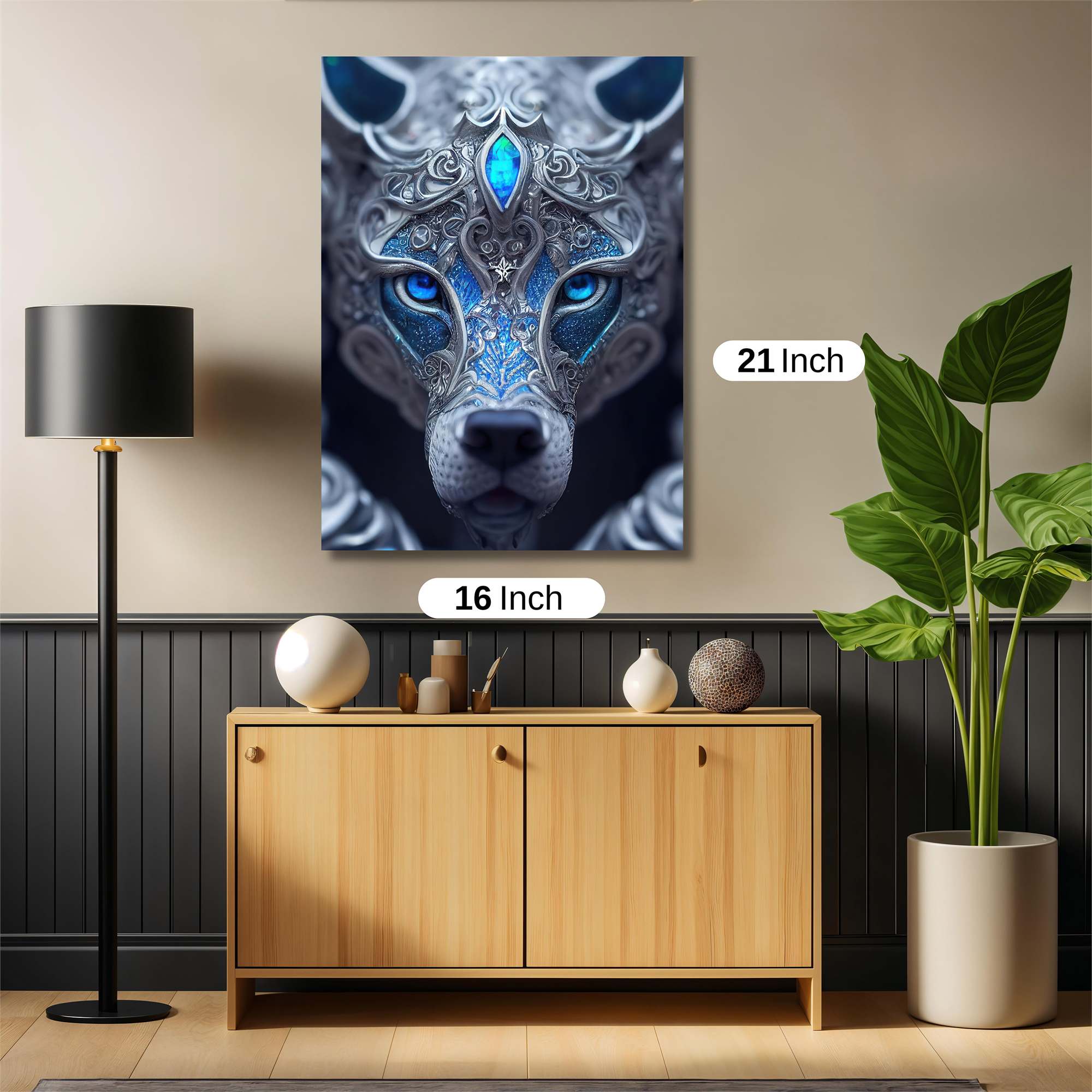 Wolf Enigma Safe Wall Magnetic / M